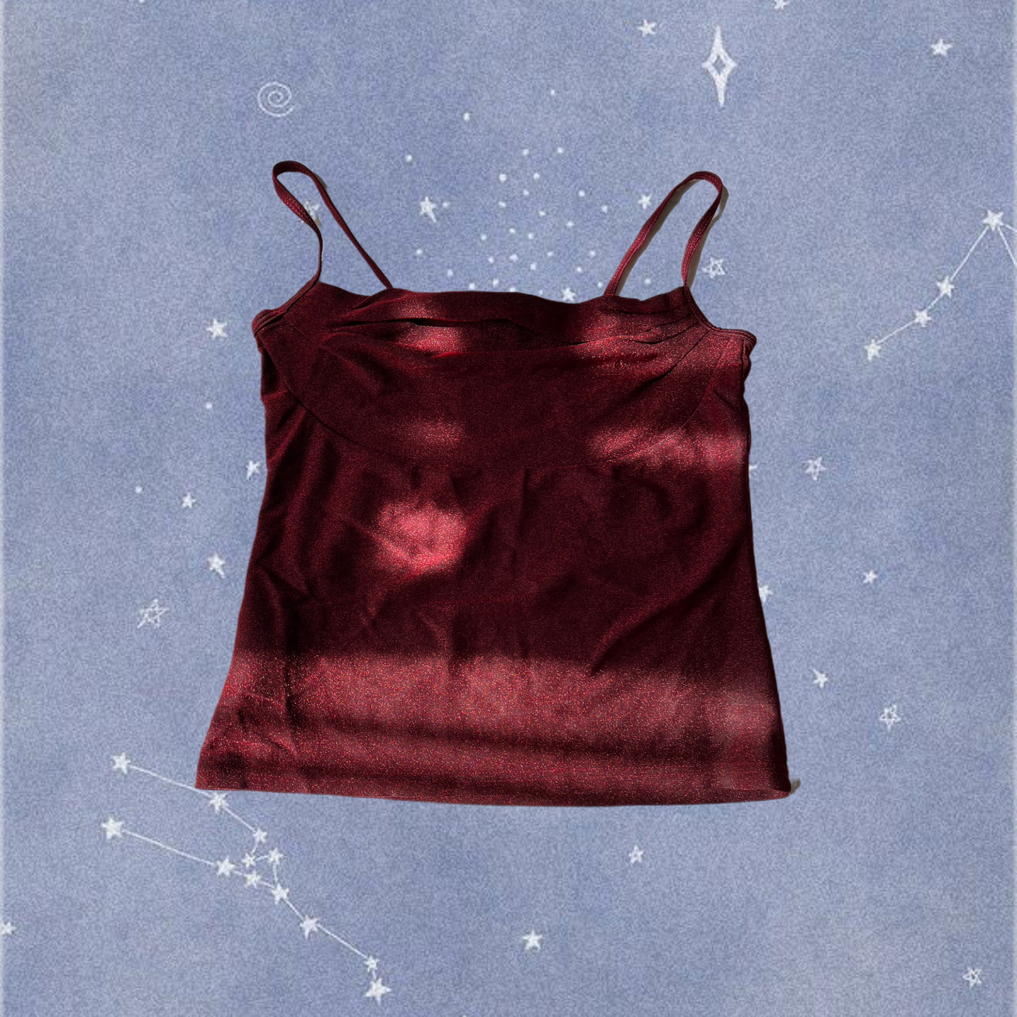 Red New Look Cami Top UK 6-10