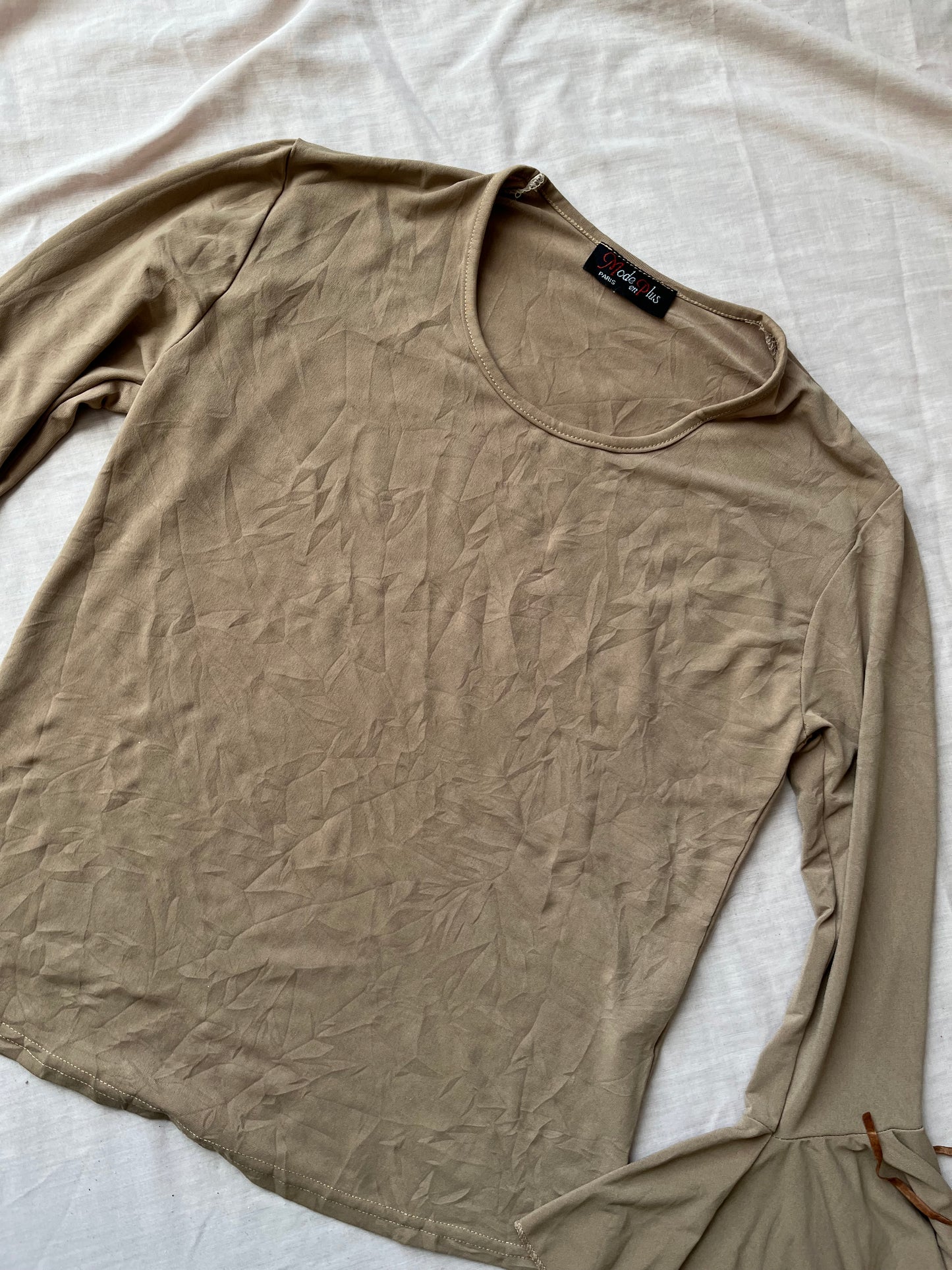 Flared Sleeve Top - UK 12