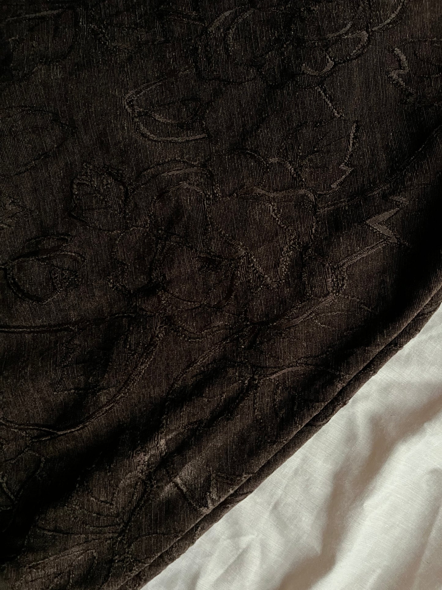 Brown Floral Maxi Skirt - UK 10-16