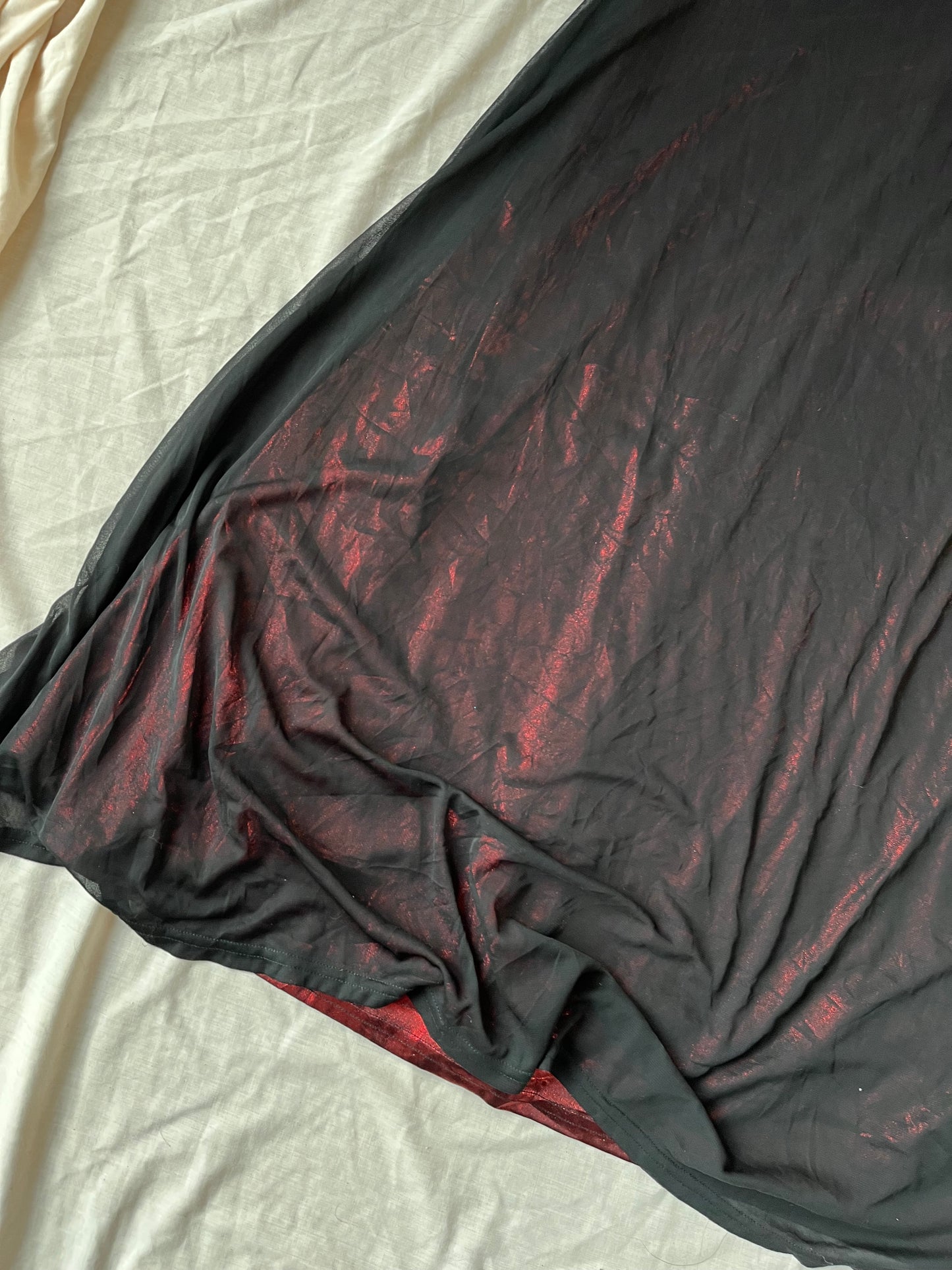 Red And Black Dress UK 10-12