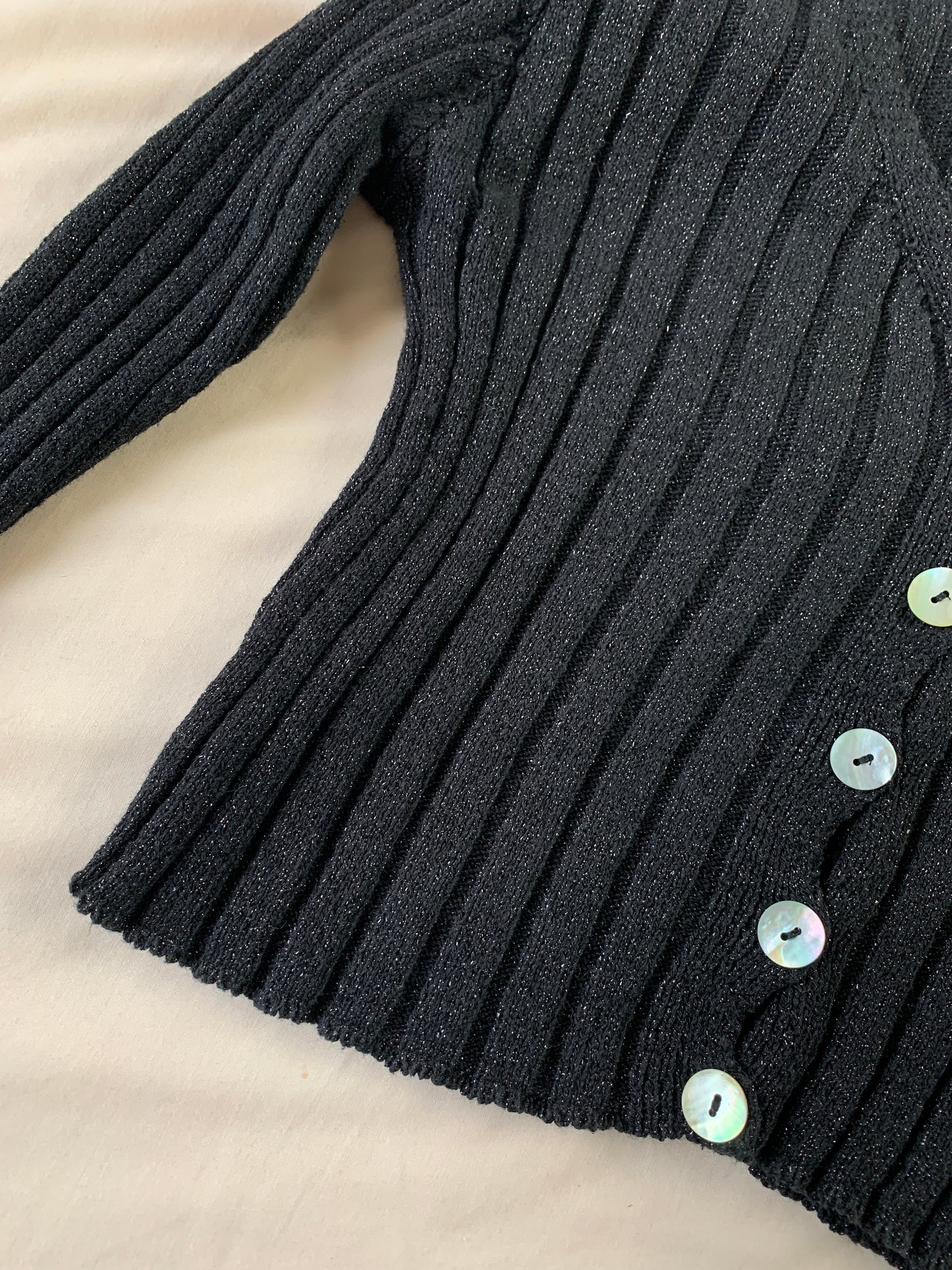 Noir 00s Cardigan UK 6-10/S