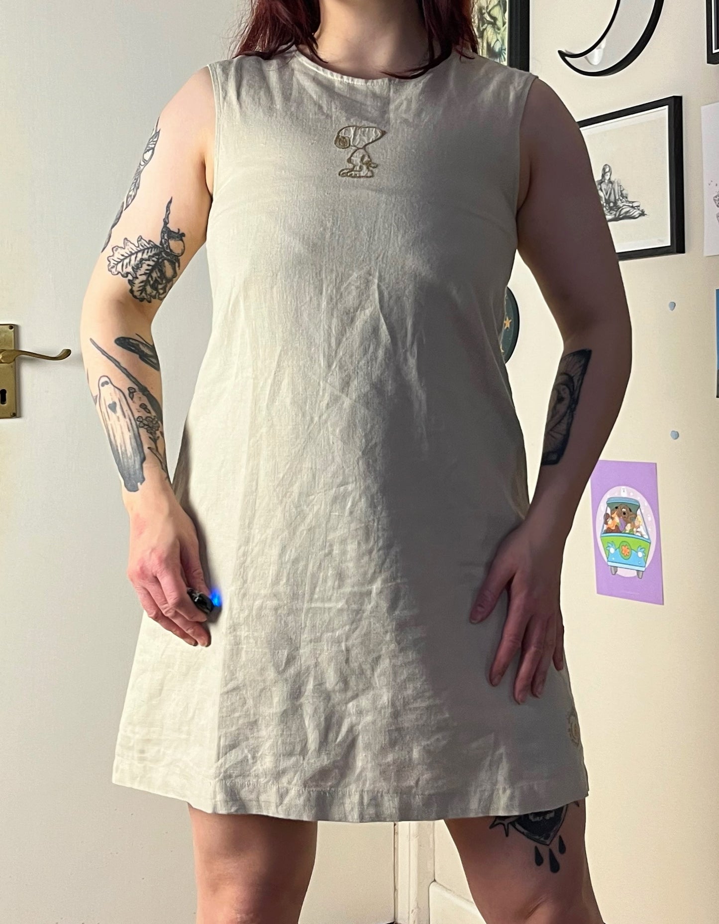 1990s Snoopy Dress UK 12