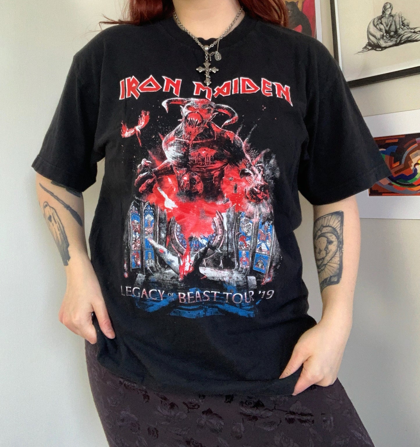 Iron Maiden 2019 Tee UK 6-14/M