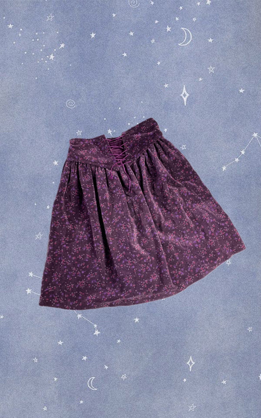 Amelia 90s Velvet Skirt UK 6-10