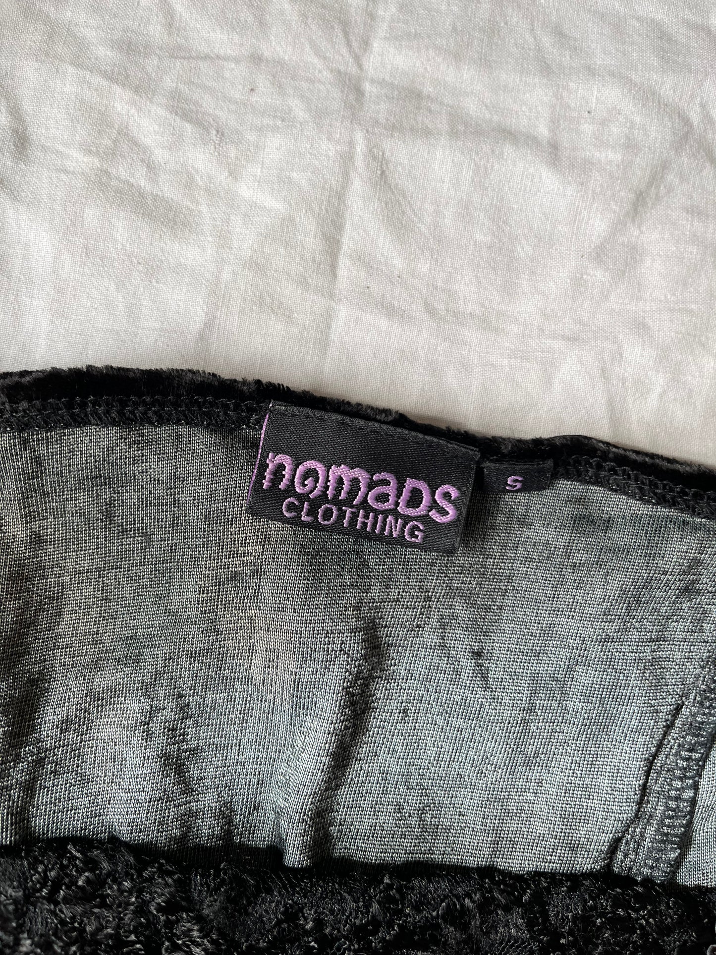 Nomads Velvet Dress UK 10