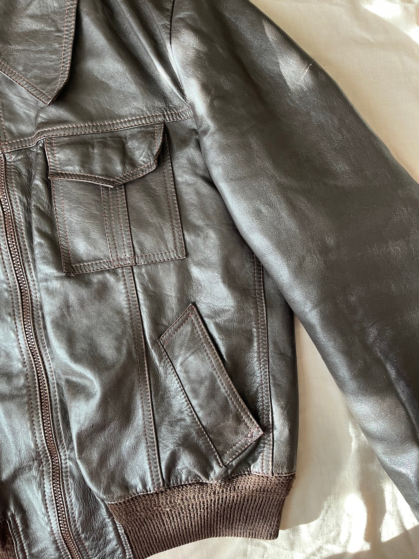 Valerie Leather Jacket M/L