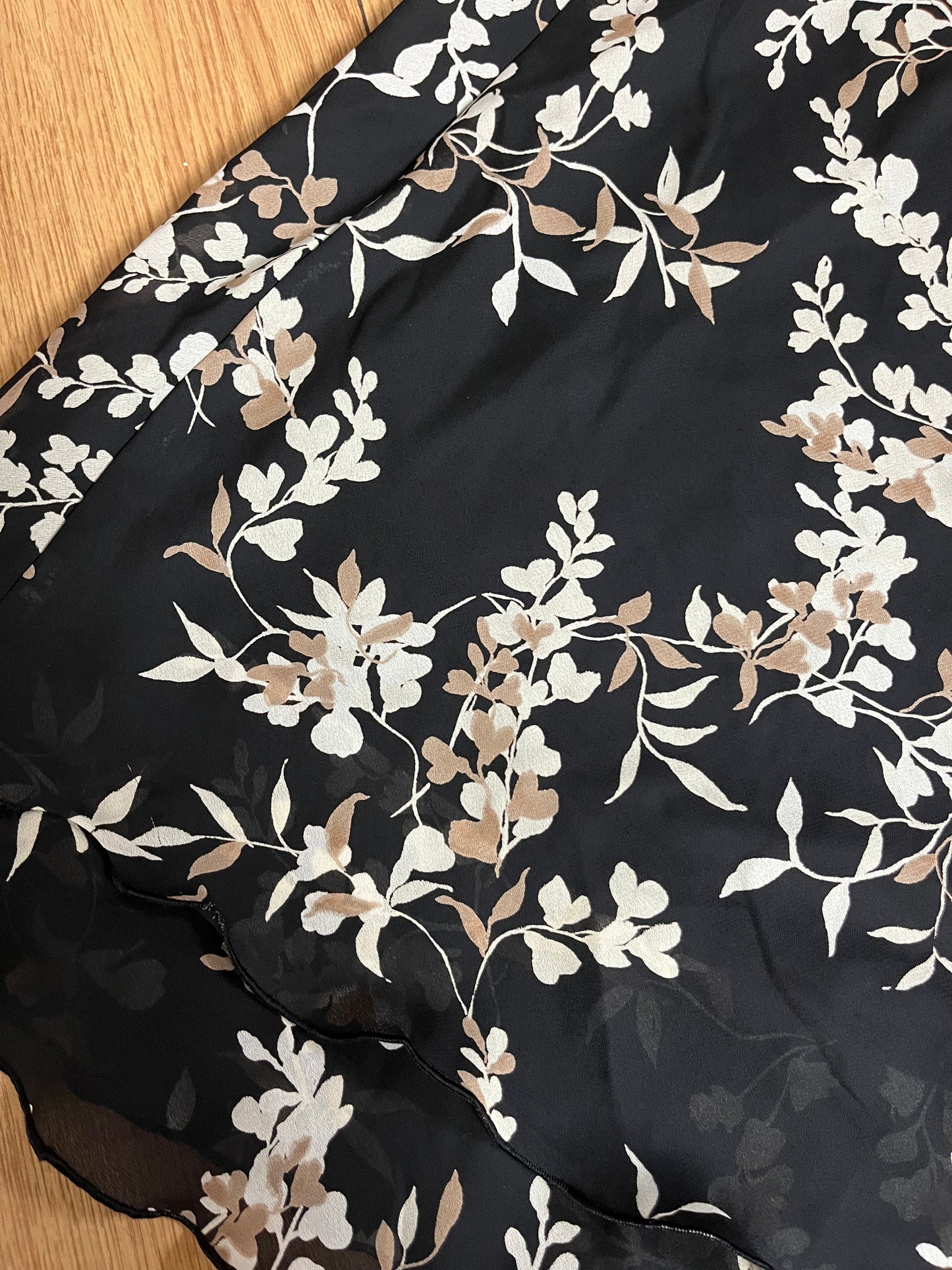 Floral Midi Skirt UK 8-12