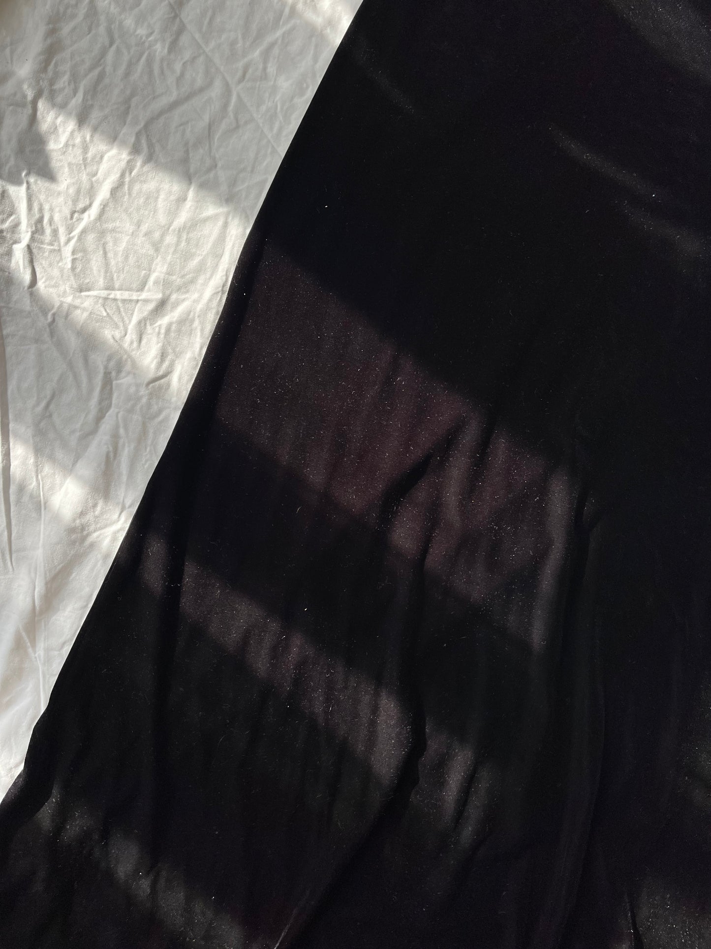 Black Velvet Dress UK 10-12