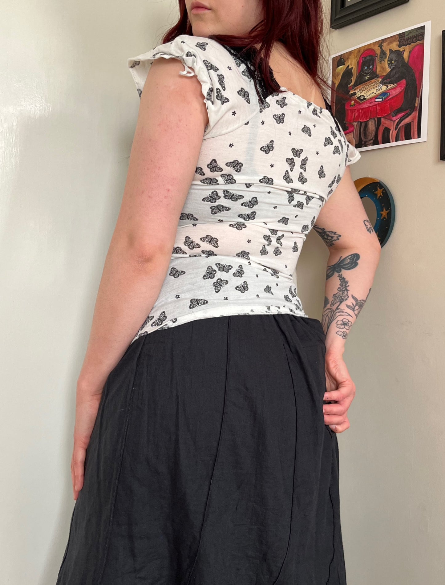 Butterfly New Look Top UK 8-10