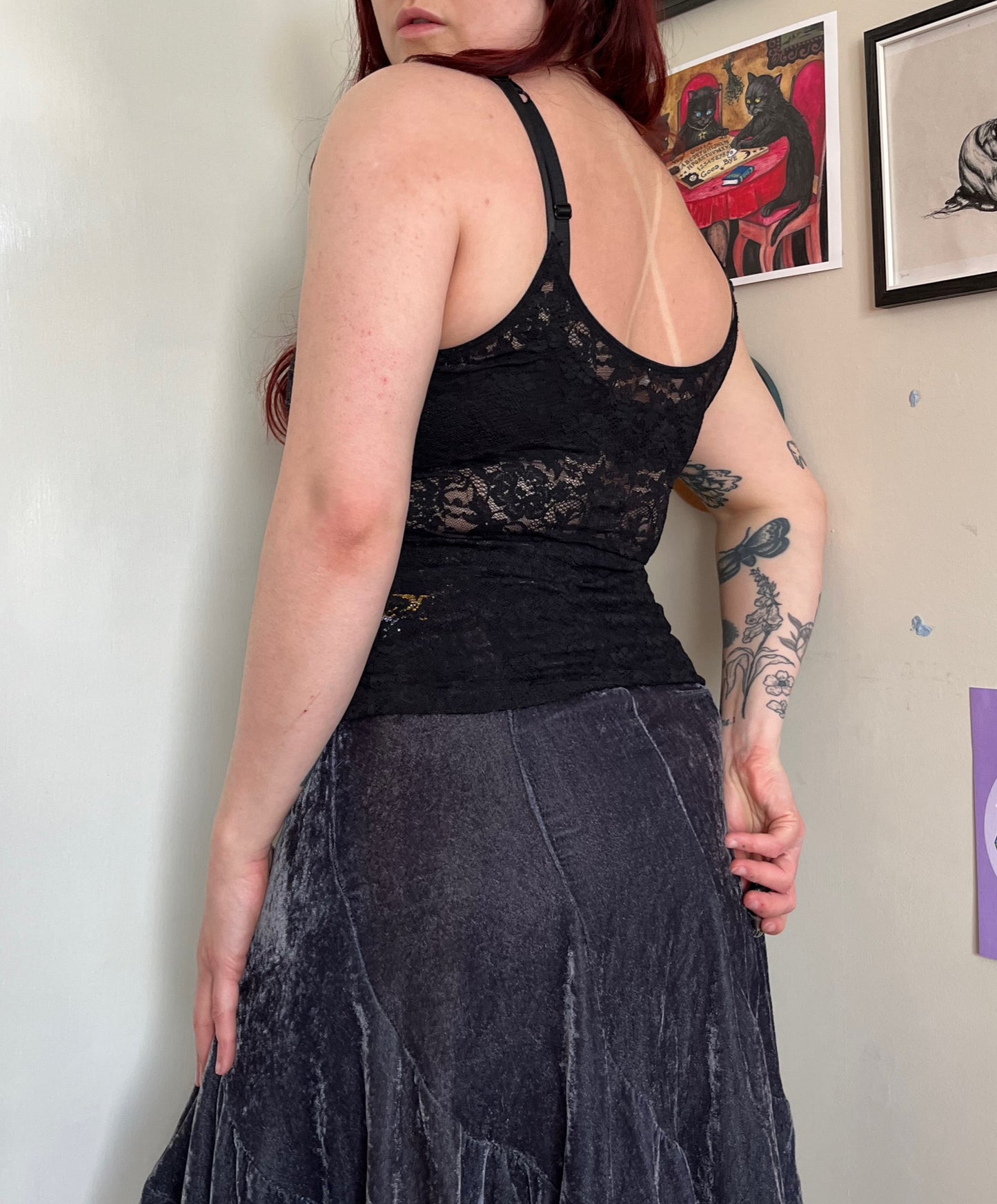 Lace Cami Top UK 6-10