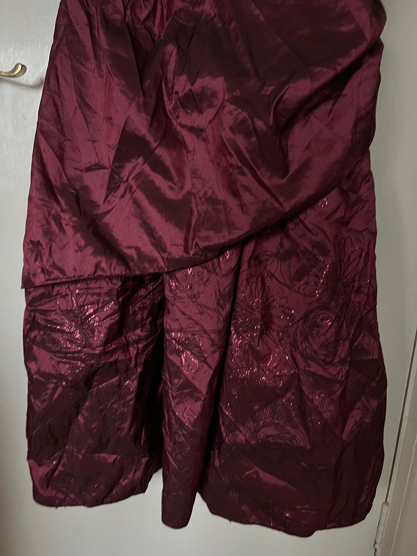 Dark Pink Prom/Evening Dress - UK 8