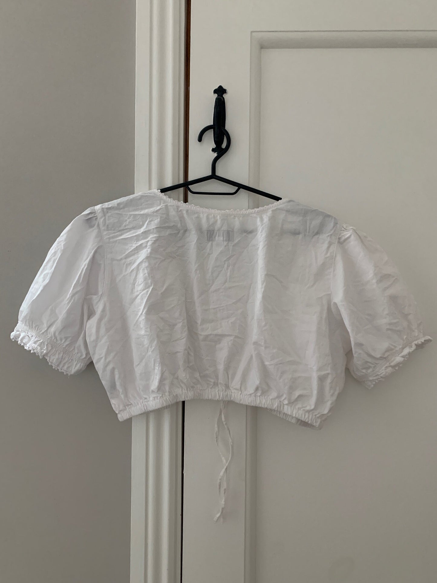 Zoe 80s Milkmaid Top UK 14