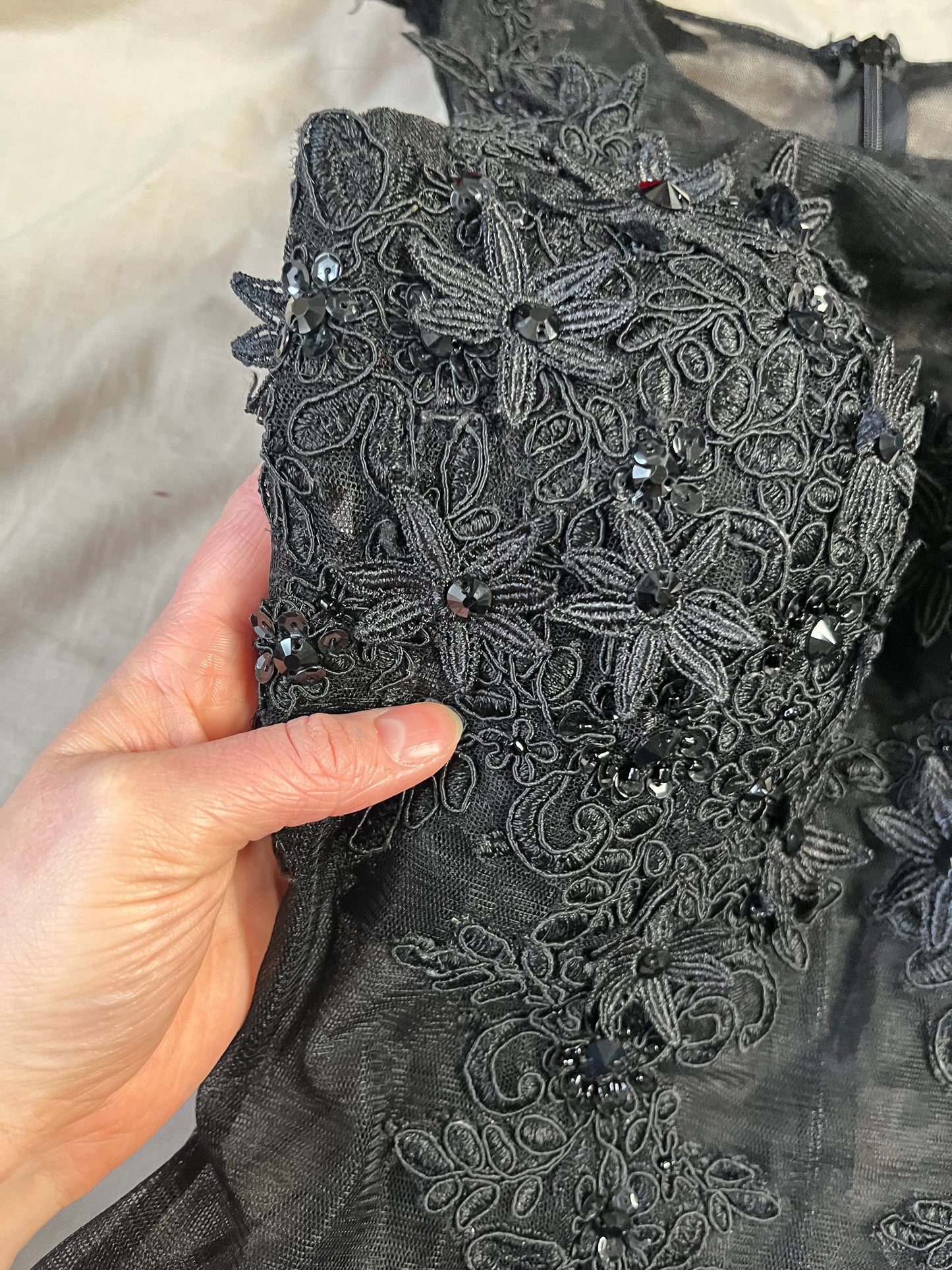 Gothic Wedding Dress XS