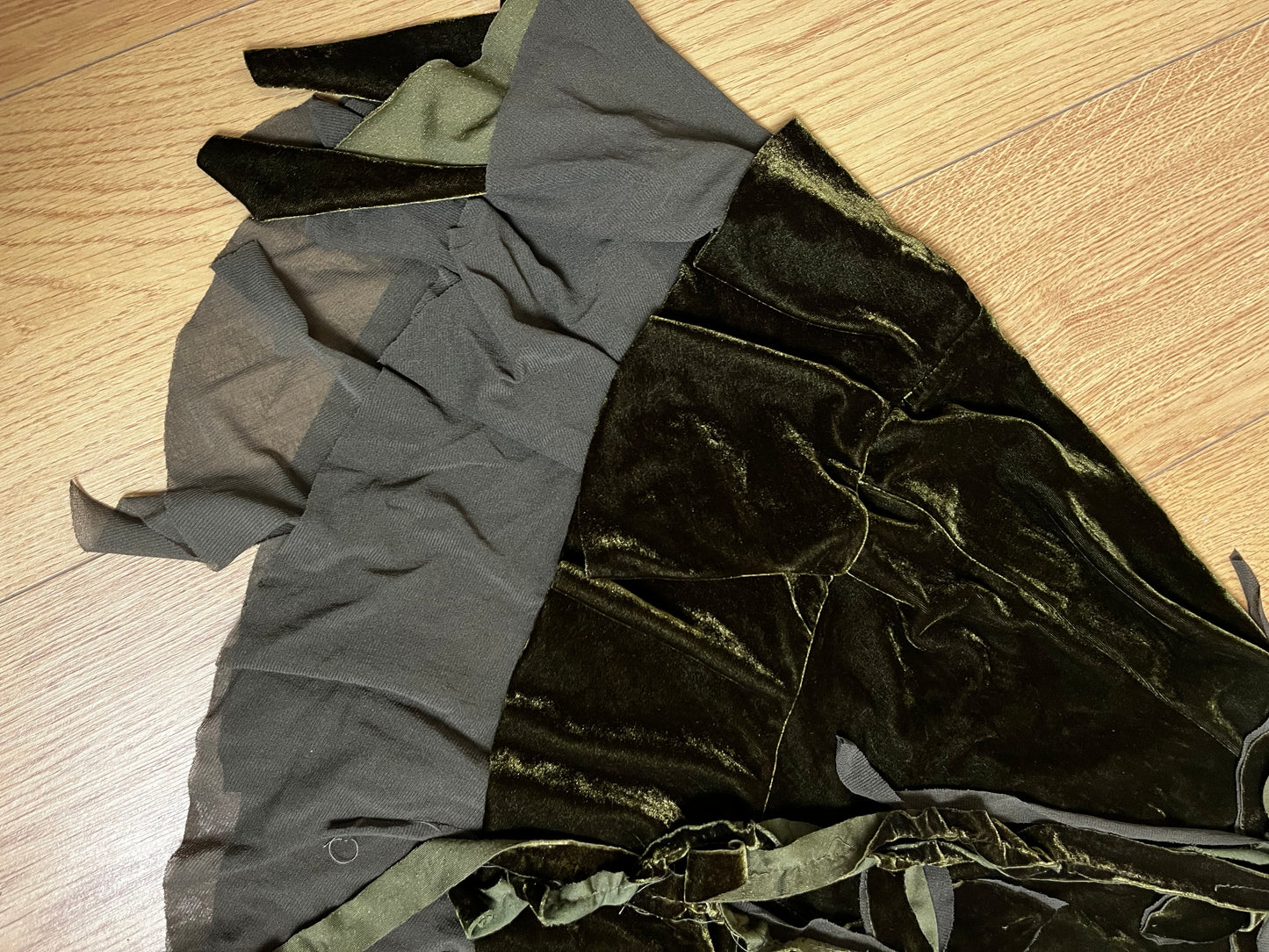 1990s Velvet Dress UK 10-12