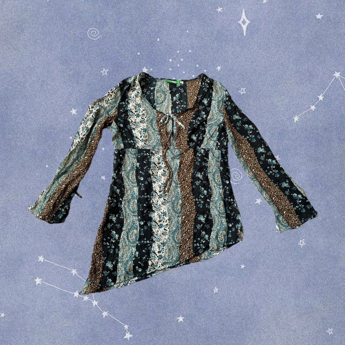 Patchwork Floral Top - UK 12