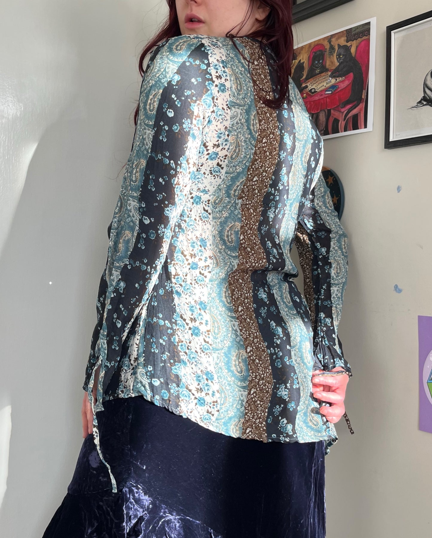 Patchwork Floral Top - UK 12