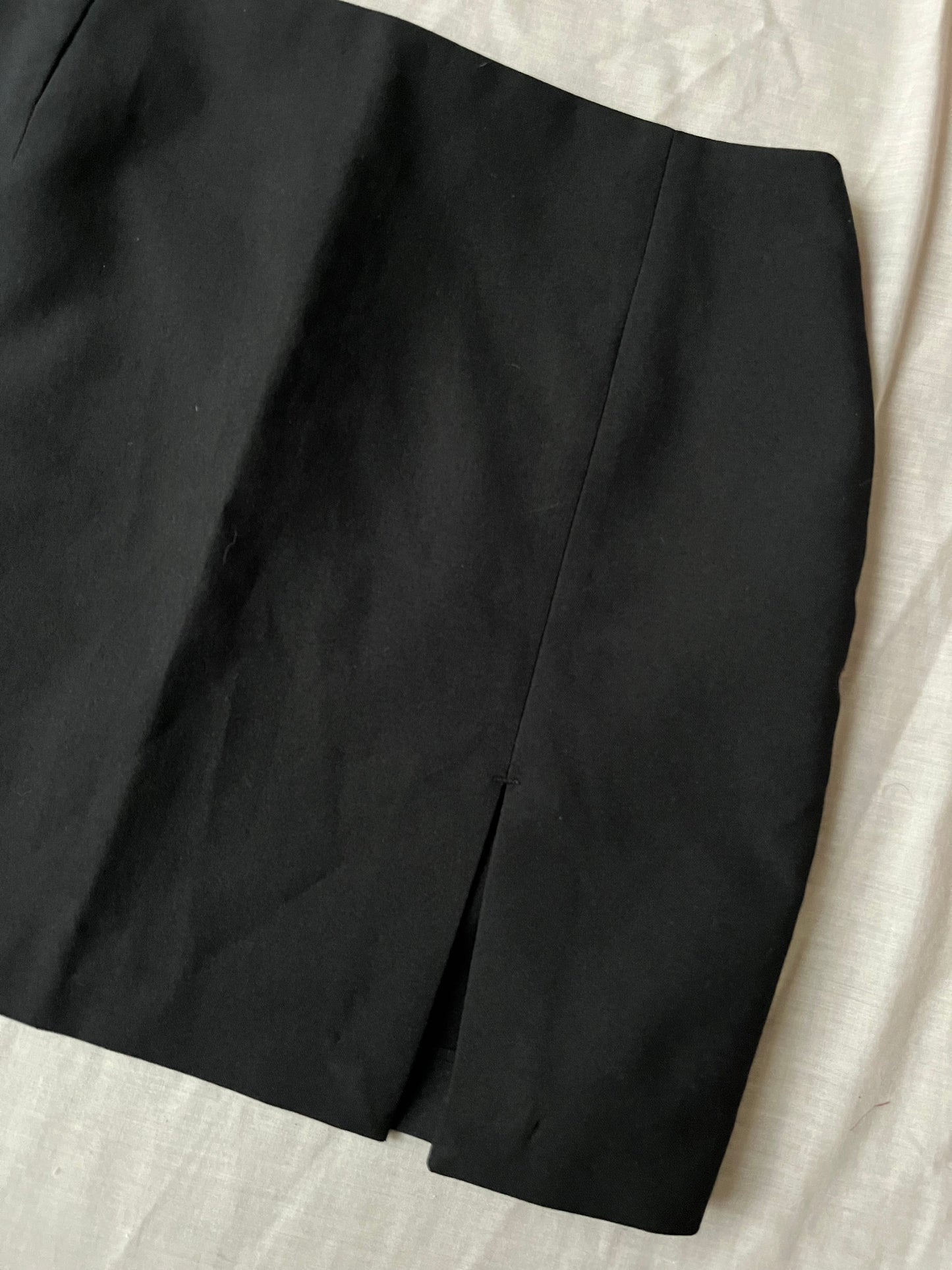 Black Mini Skirt - UK 8