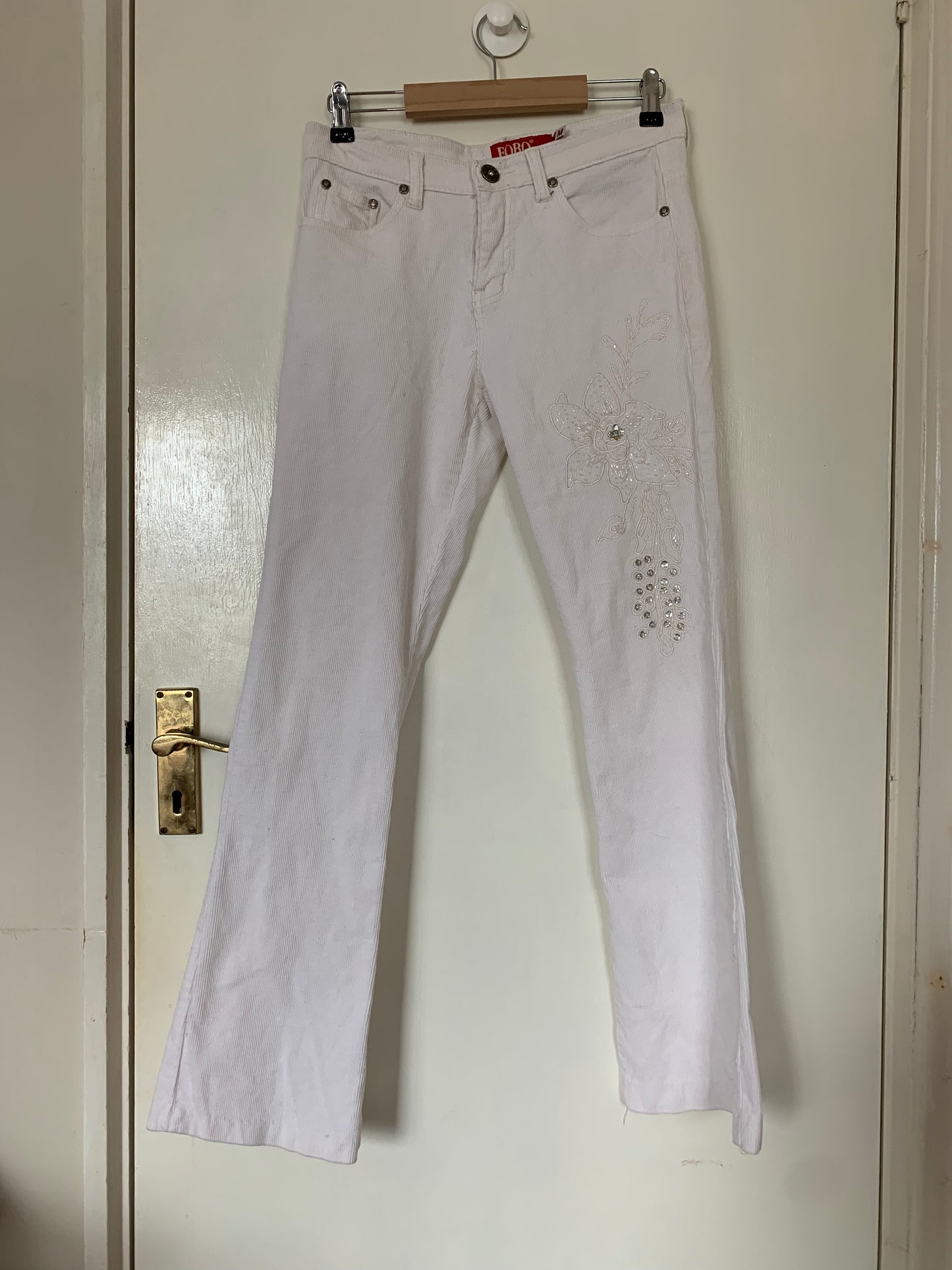 Kira Y2K Corduroy Flares UK 8-10