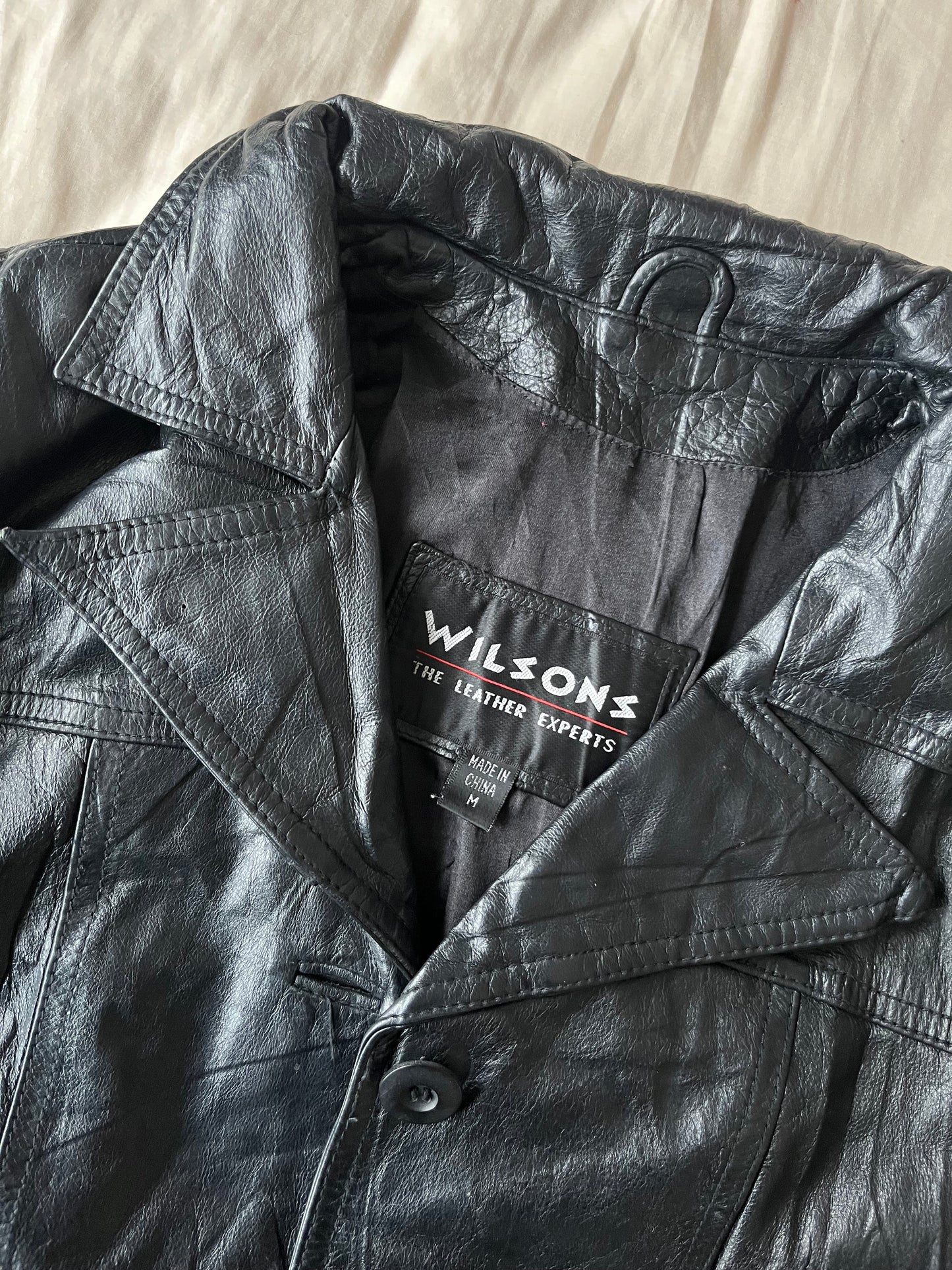 Nia Leather Jacket UK 8-10