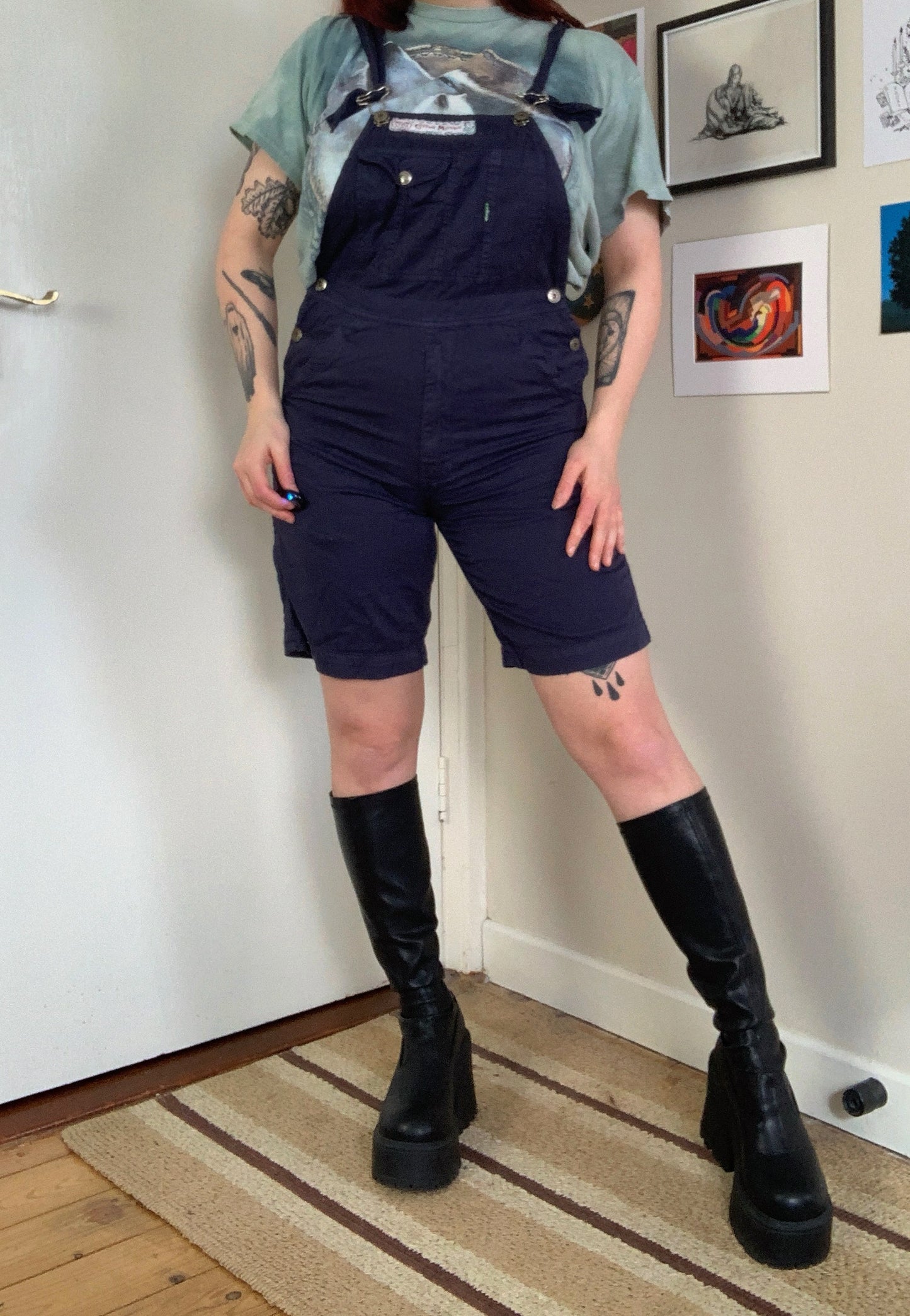 Lara 90s Dungarees UK 8