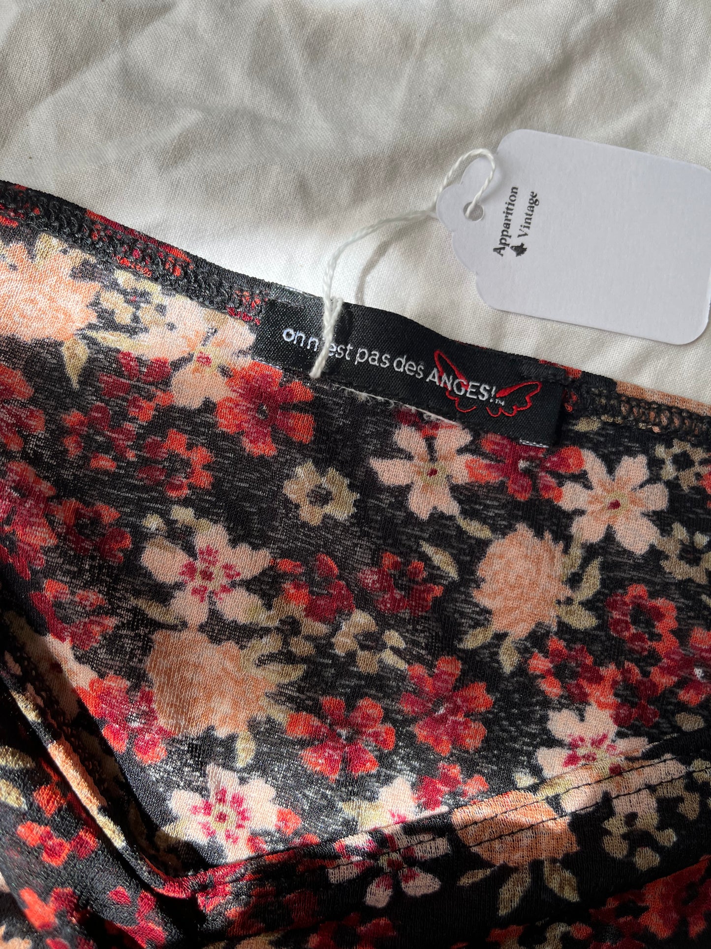 Floral Pattern Top UK 8-10