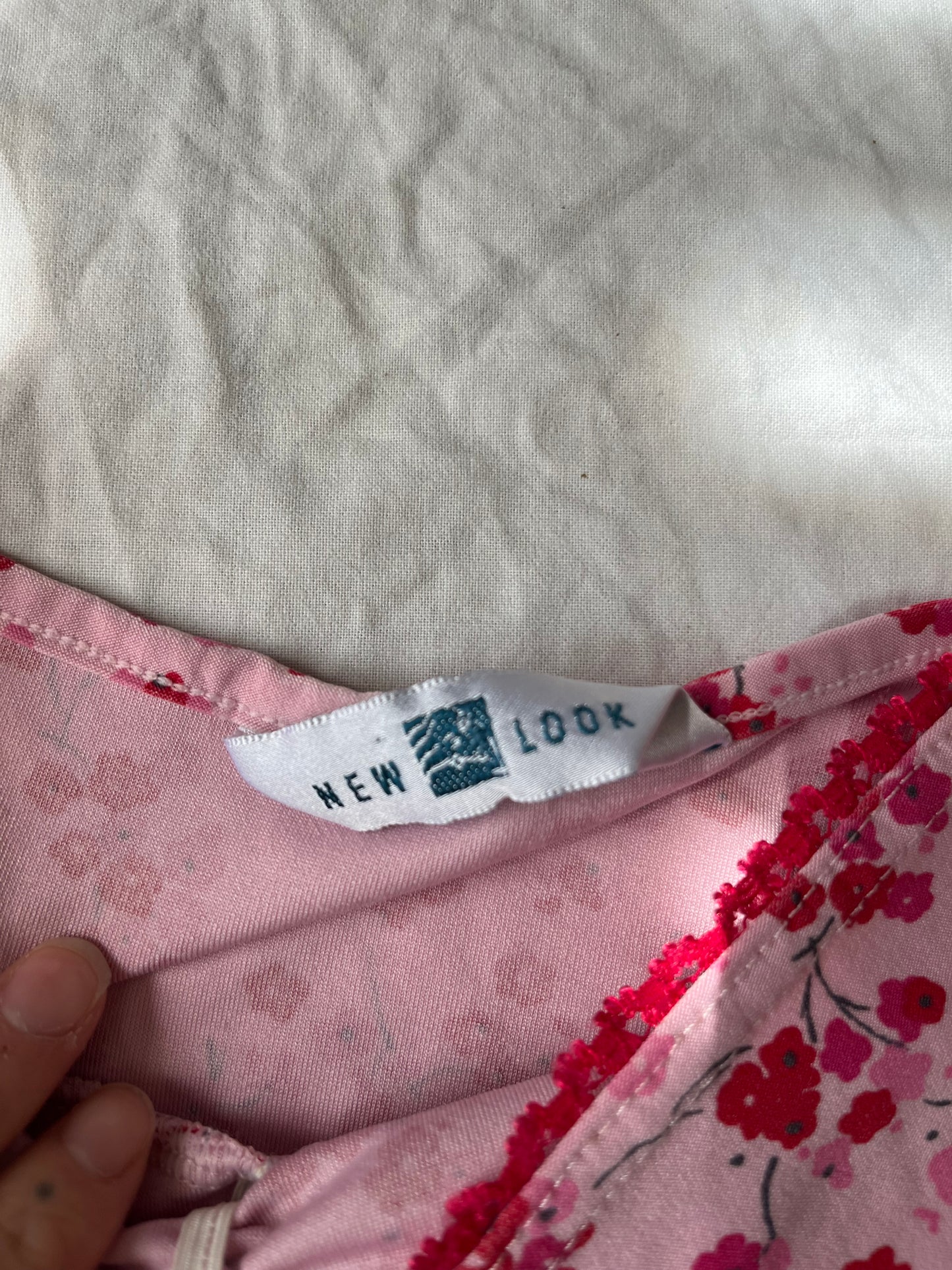 Floral New Look Cami Top UK 10