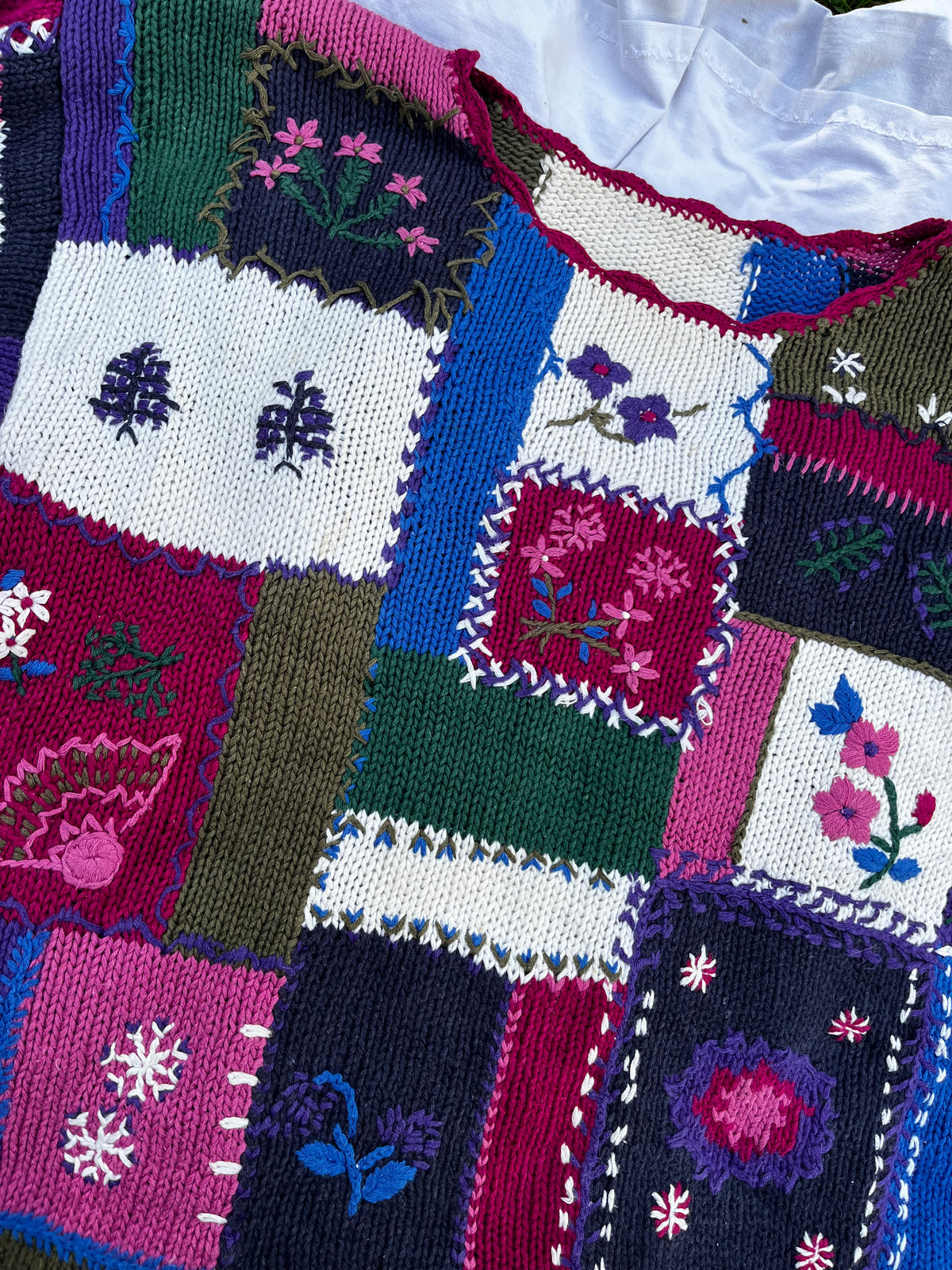 Patchwork Jumper L