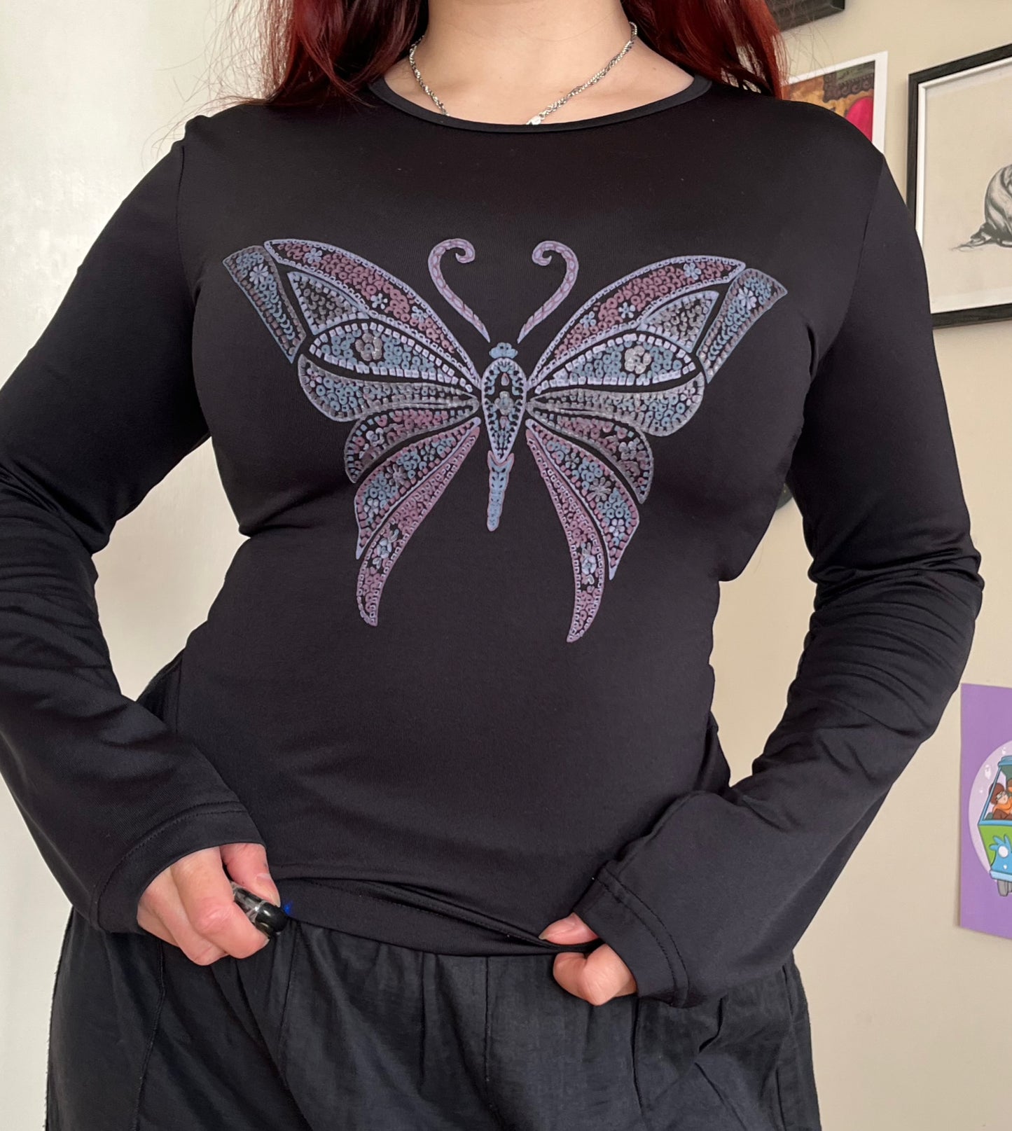 Butterfly Top UK 10-12
