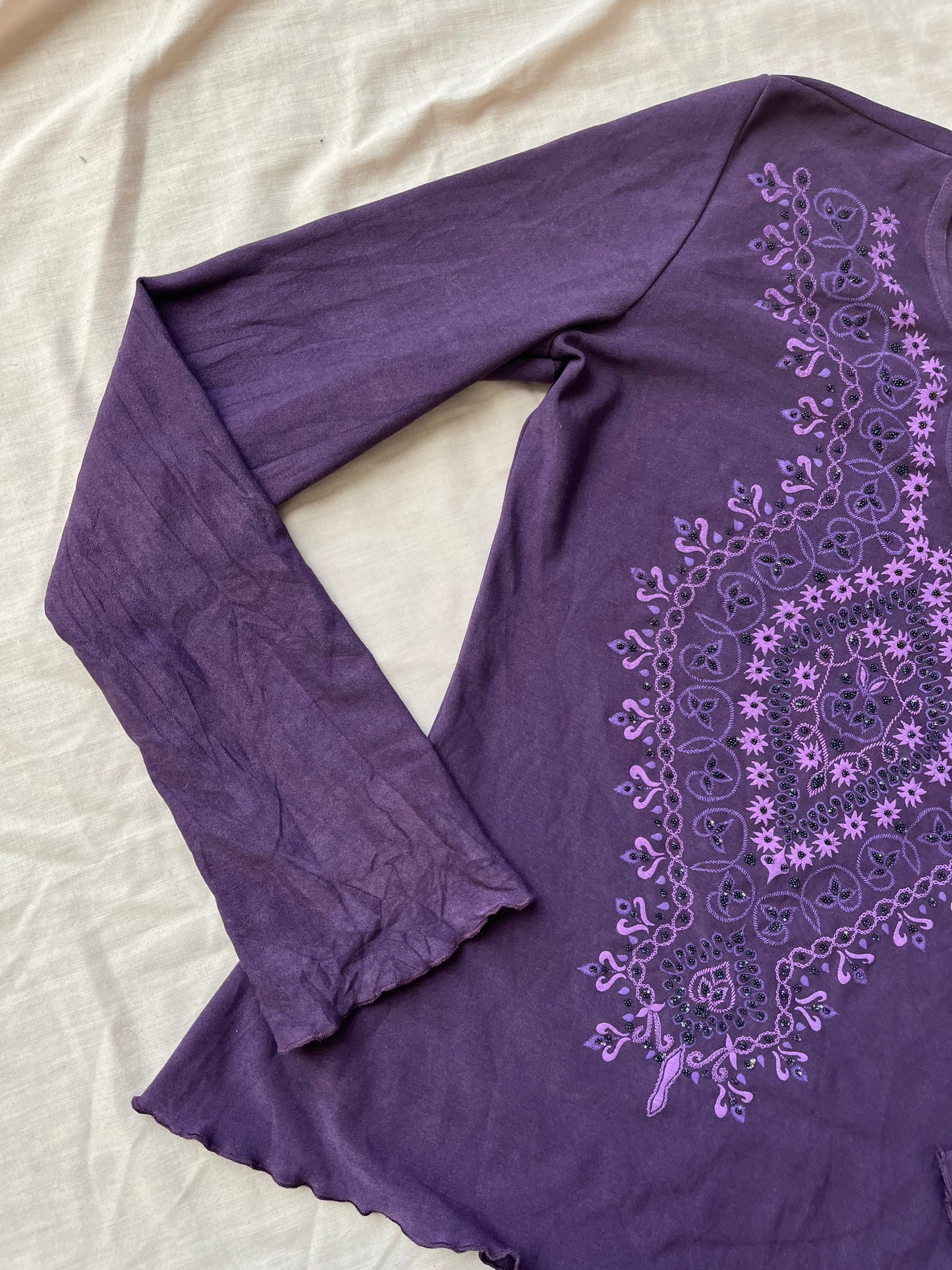 Flared Sleeve Top - UK 10