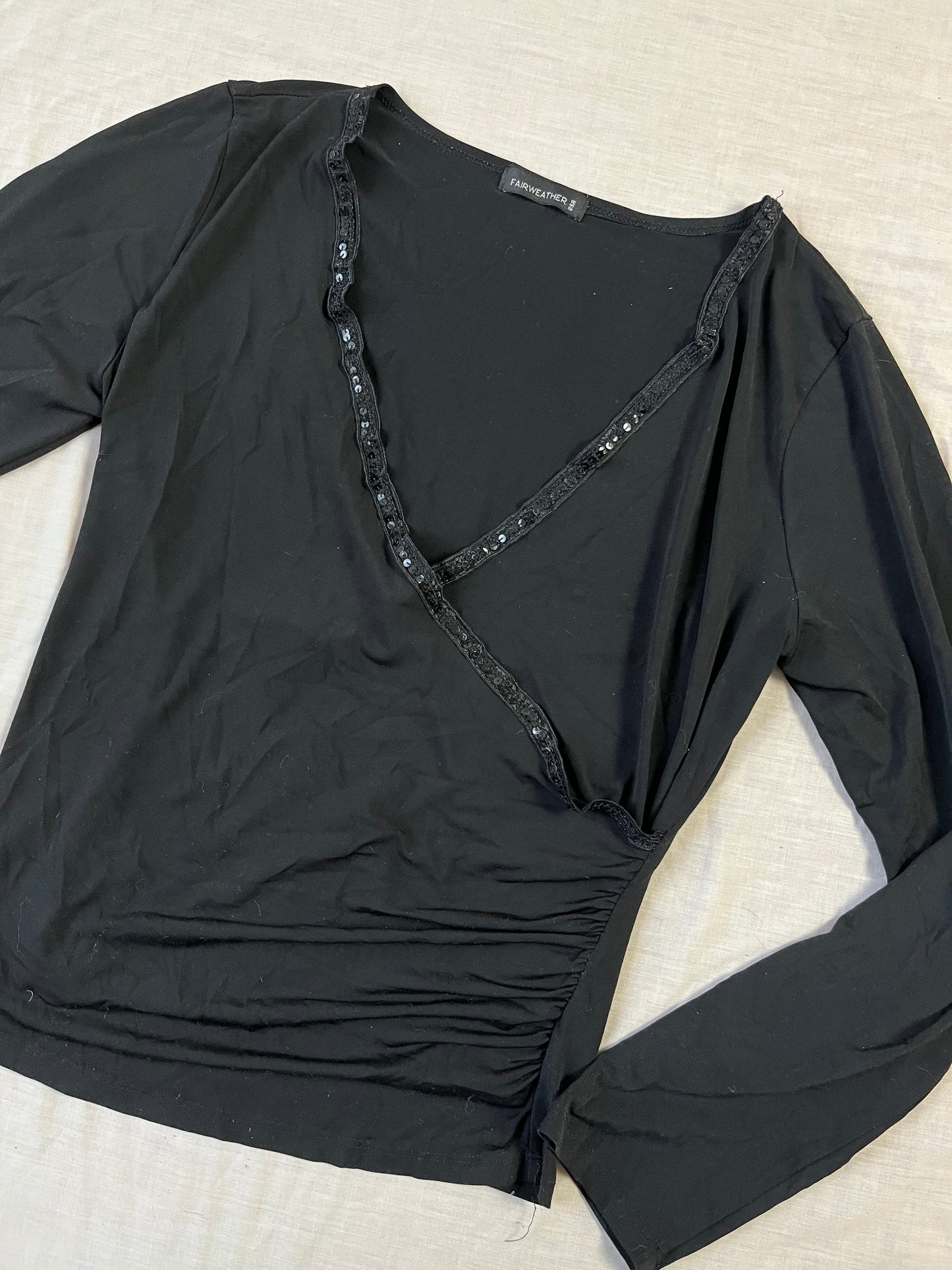 Wrap Style Top UK 12