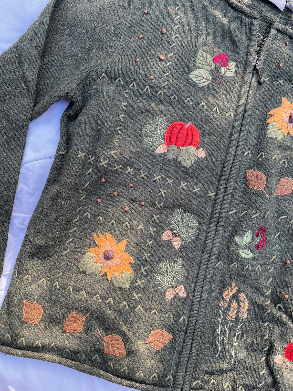 Autumn Joy Cardigan M