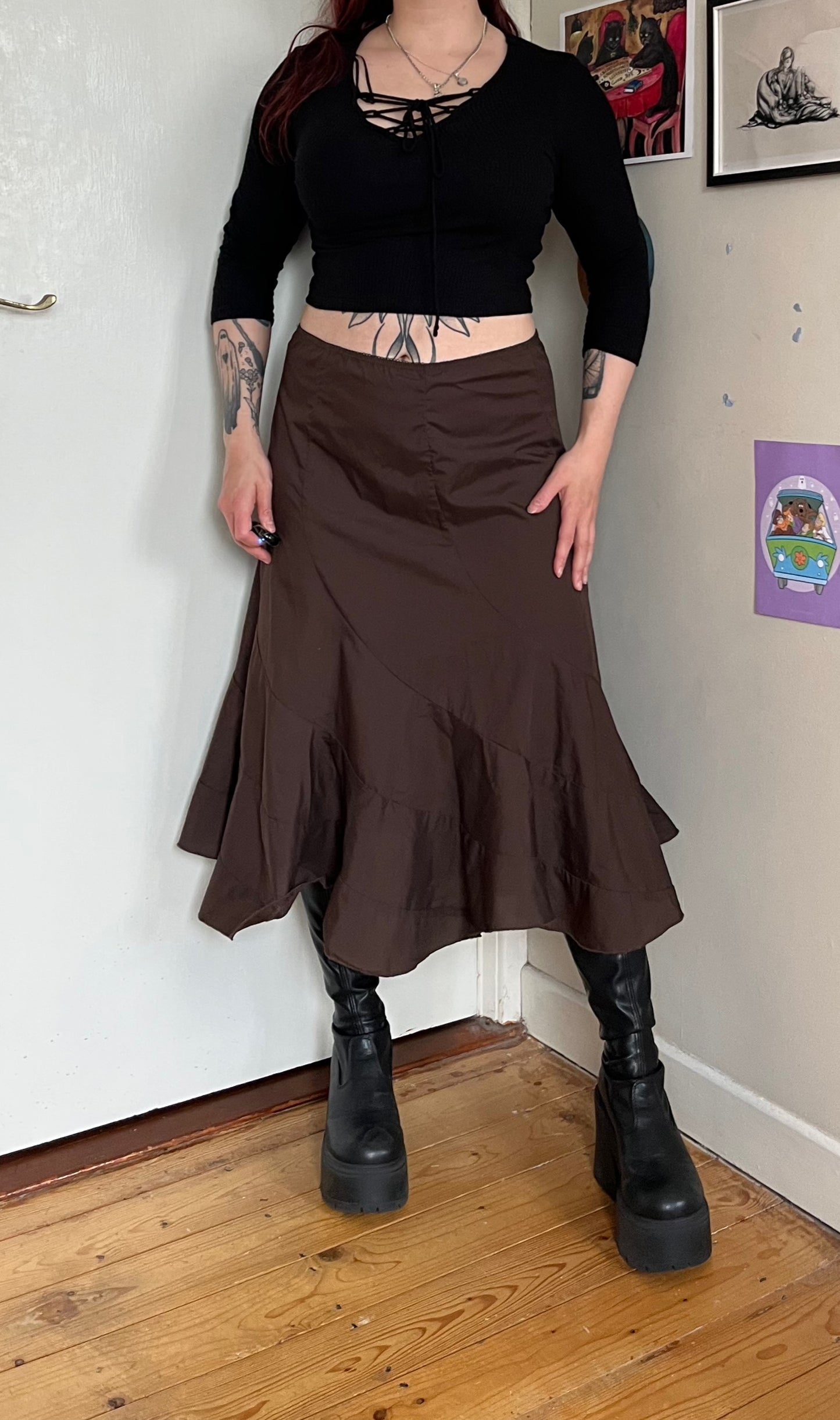 Brown Fairy Skirt UK 14-16