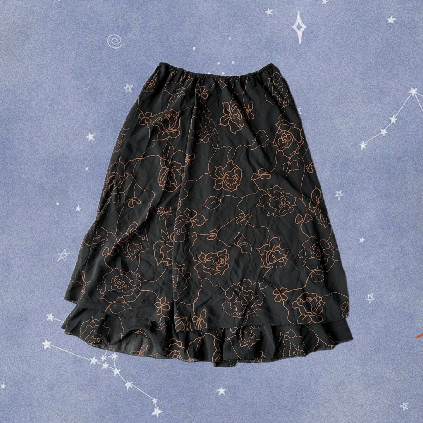 Black Mesh Skirt - UK 6-12