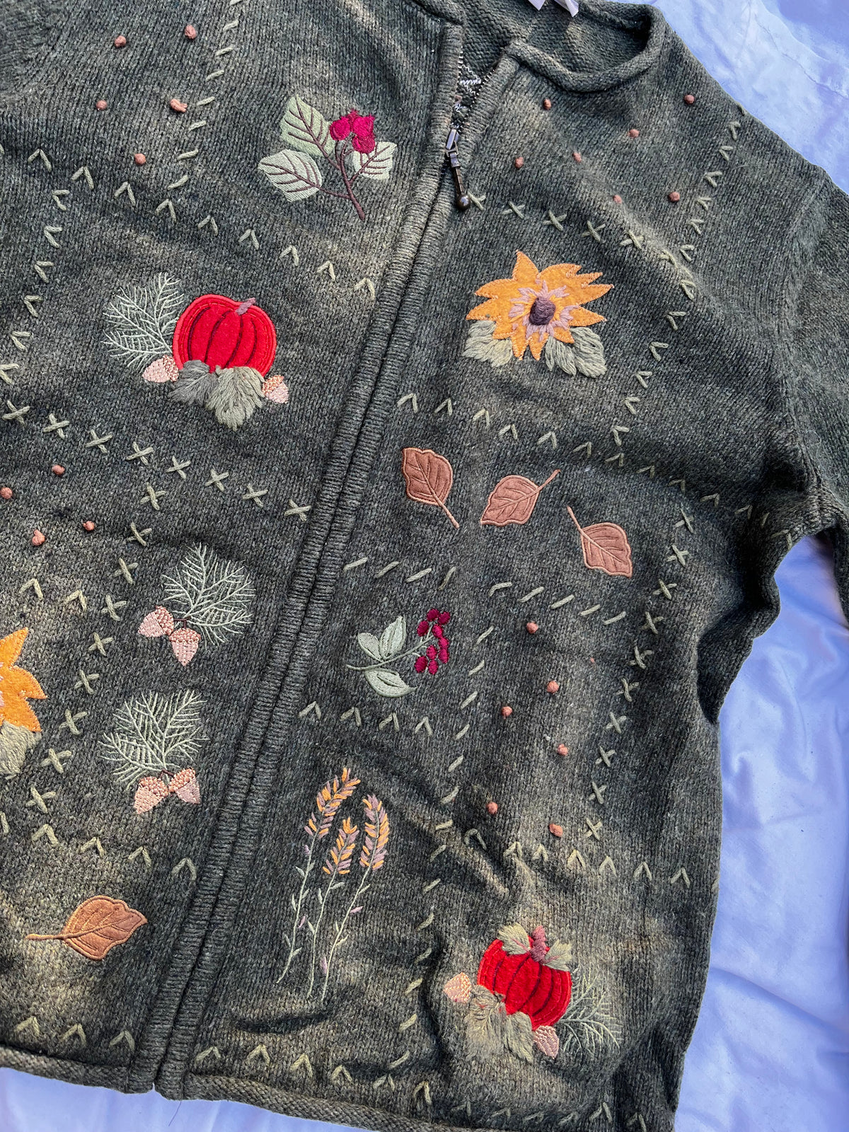 Autumn Joy Cardigan M