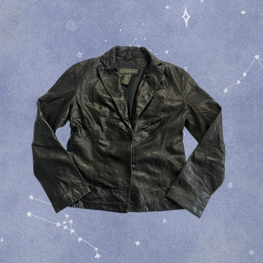Nina Leather Jacket UK 10-12