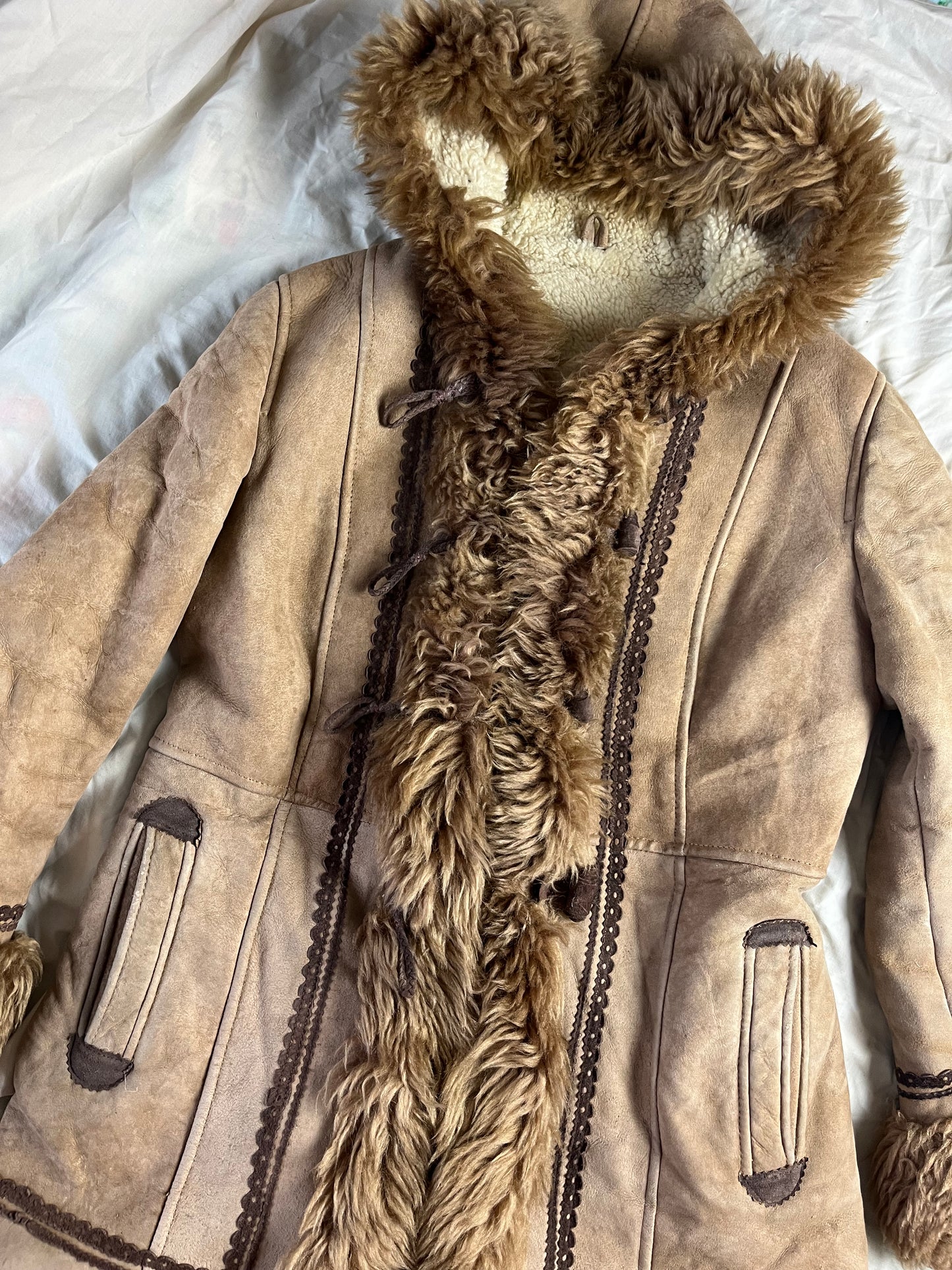 Hazel Afghan Coat UK 12