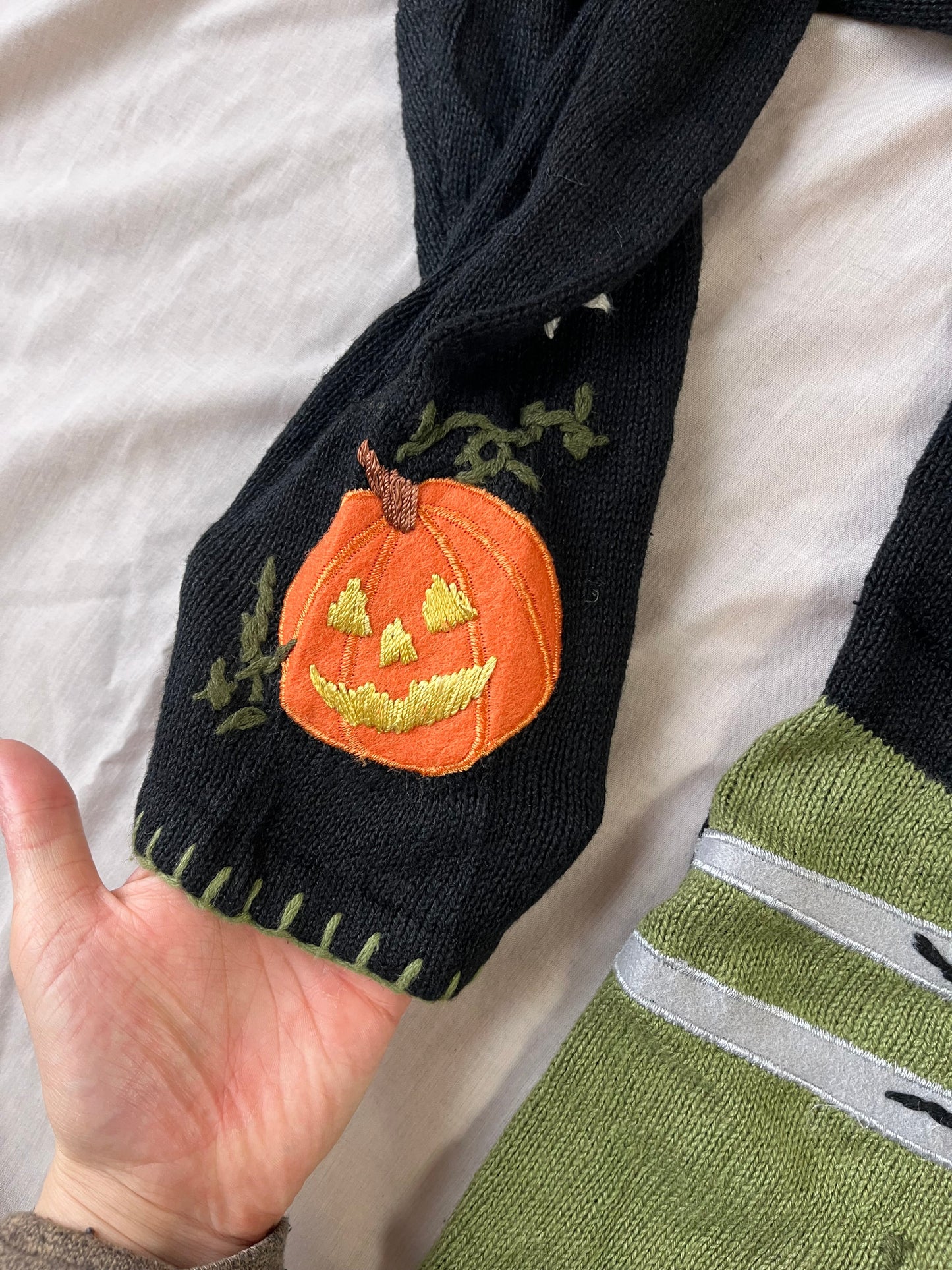 Witching Hour 1990s Halloween Cardigan L/XL
