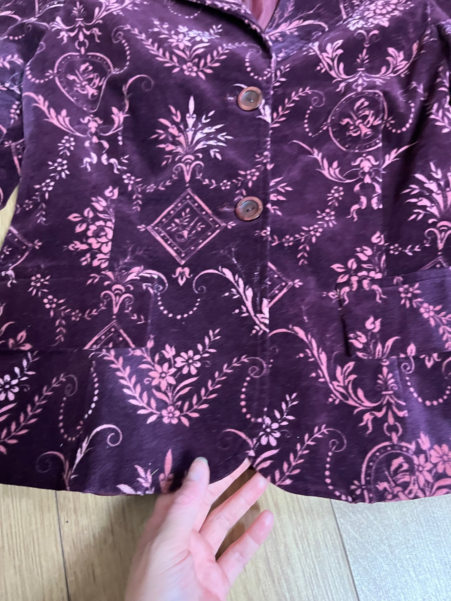 Velvet Jacket UK 8/S