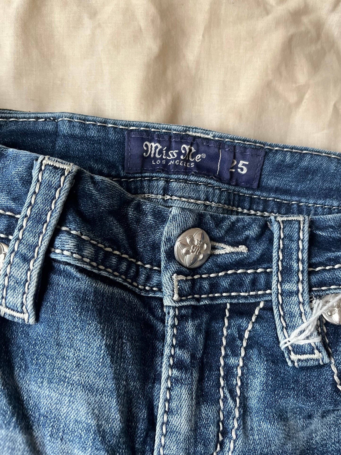 Y2K Miss Me Jeans UK 6-8