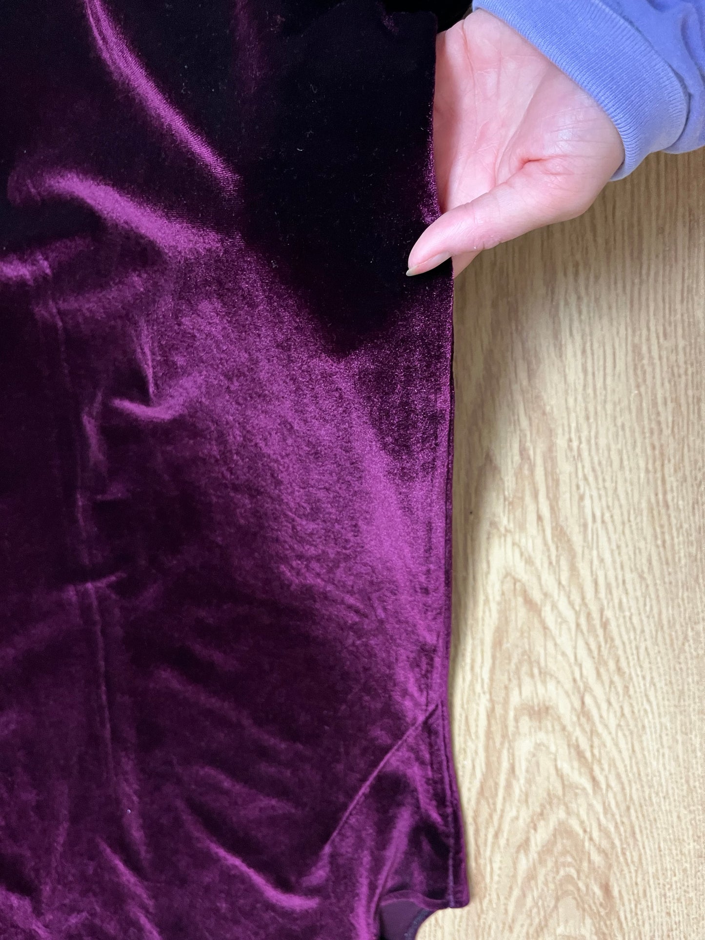 2000s Velvet Dress UK 12