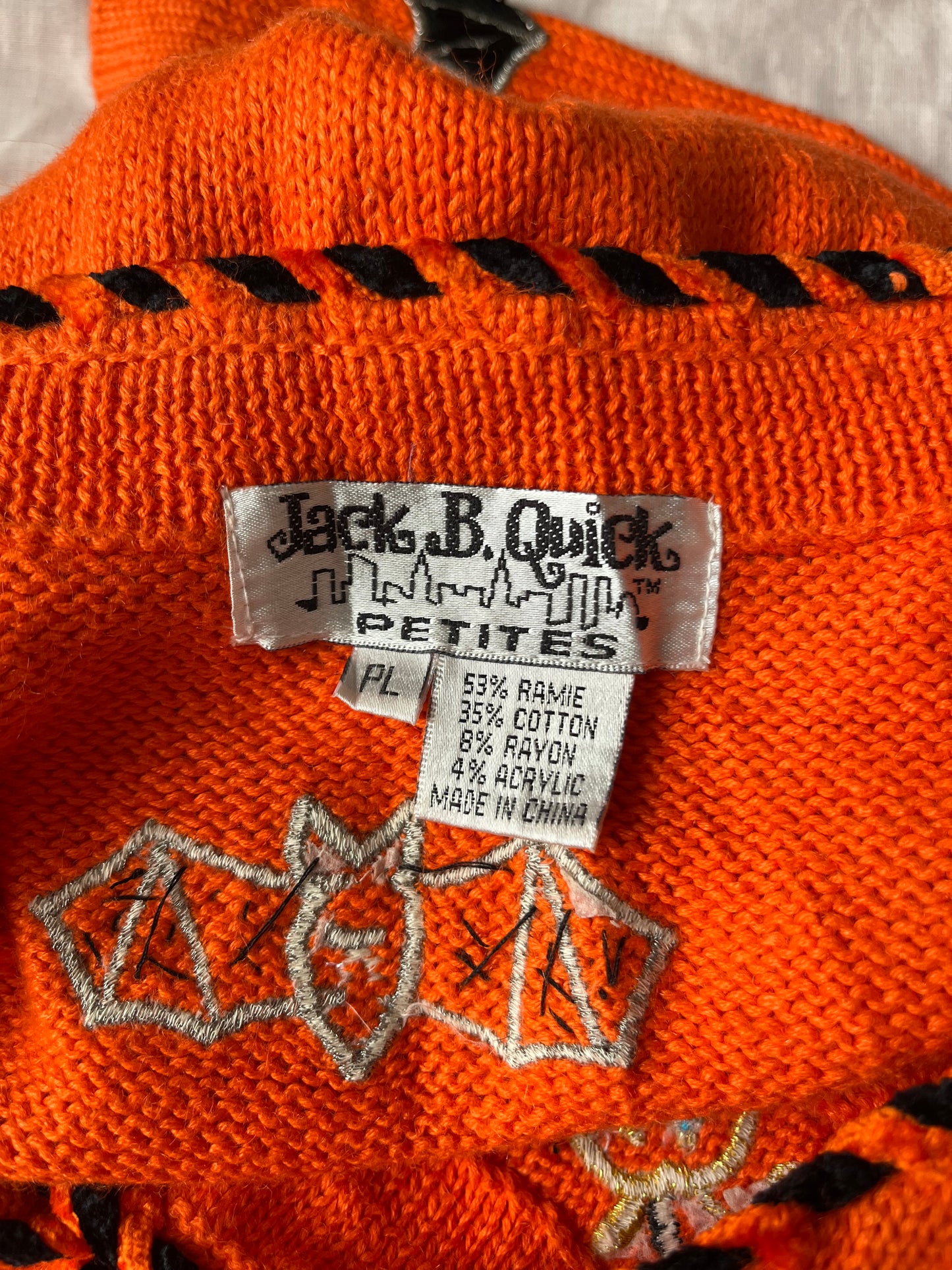 Salem 1990s Halloween Cardigan M