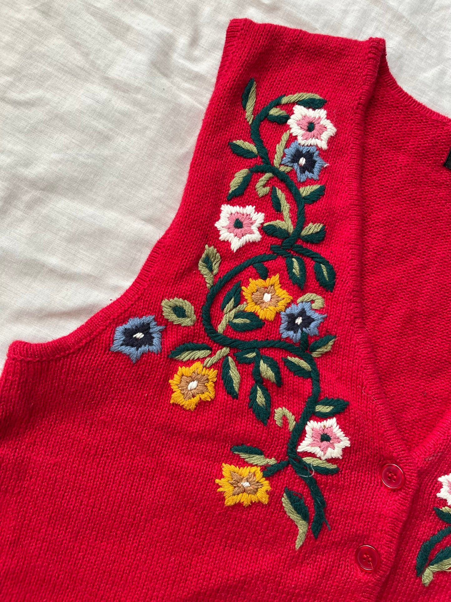 Holly 1990s Sweater Vest UK 4-12/M