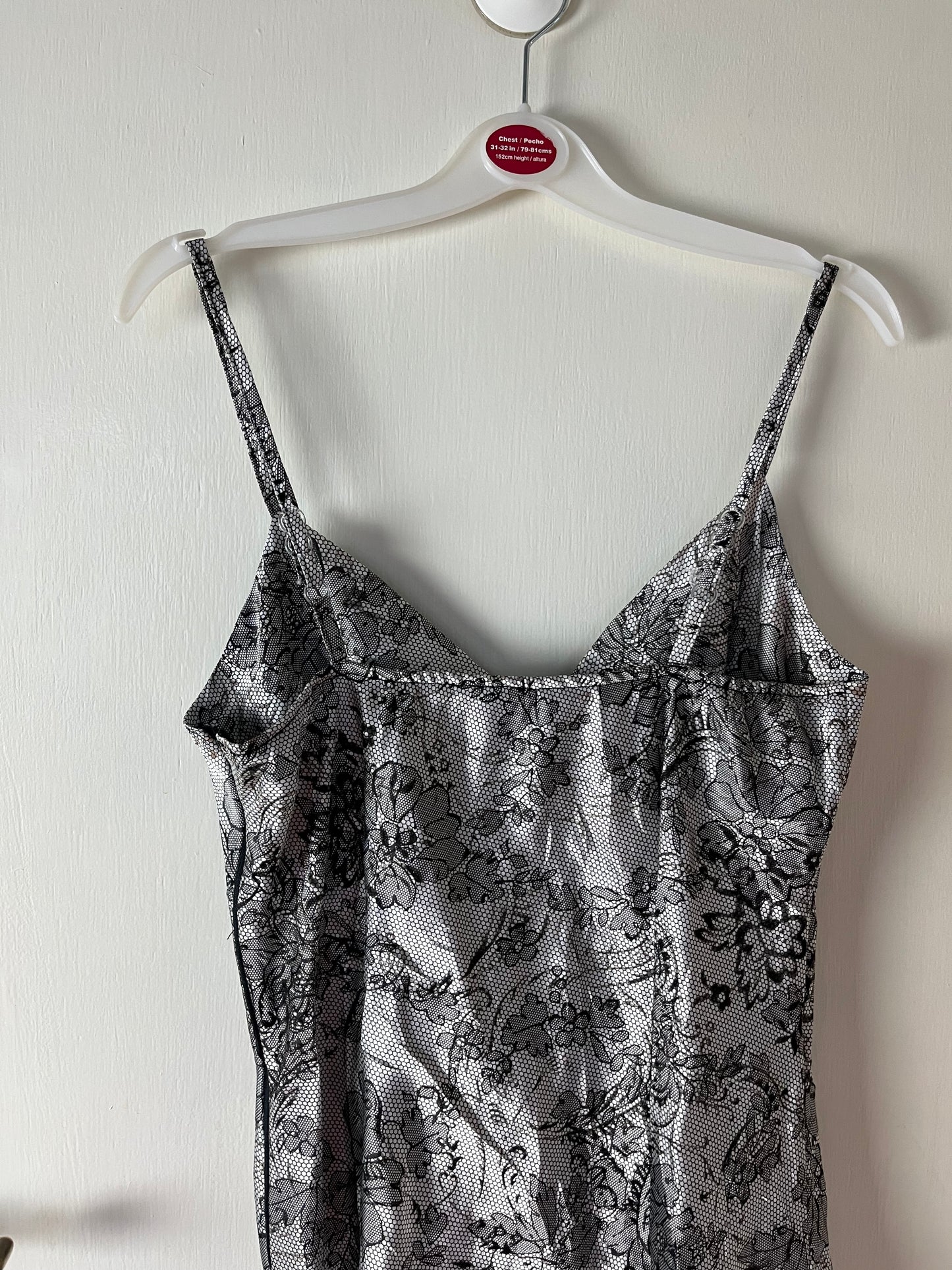 Satin Floral Dress UK 8-10