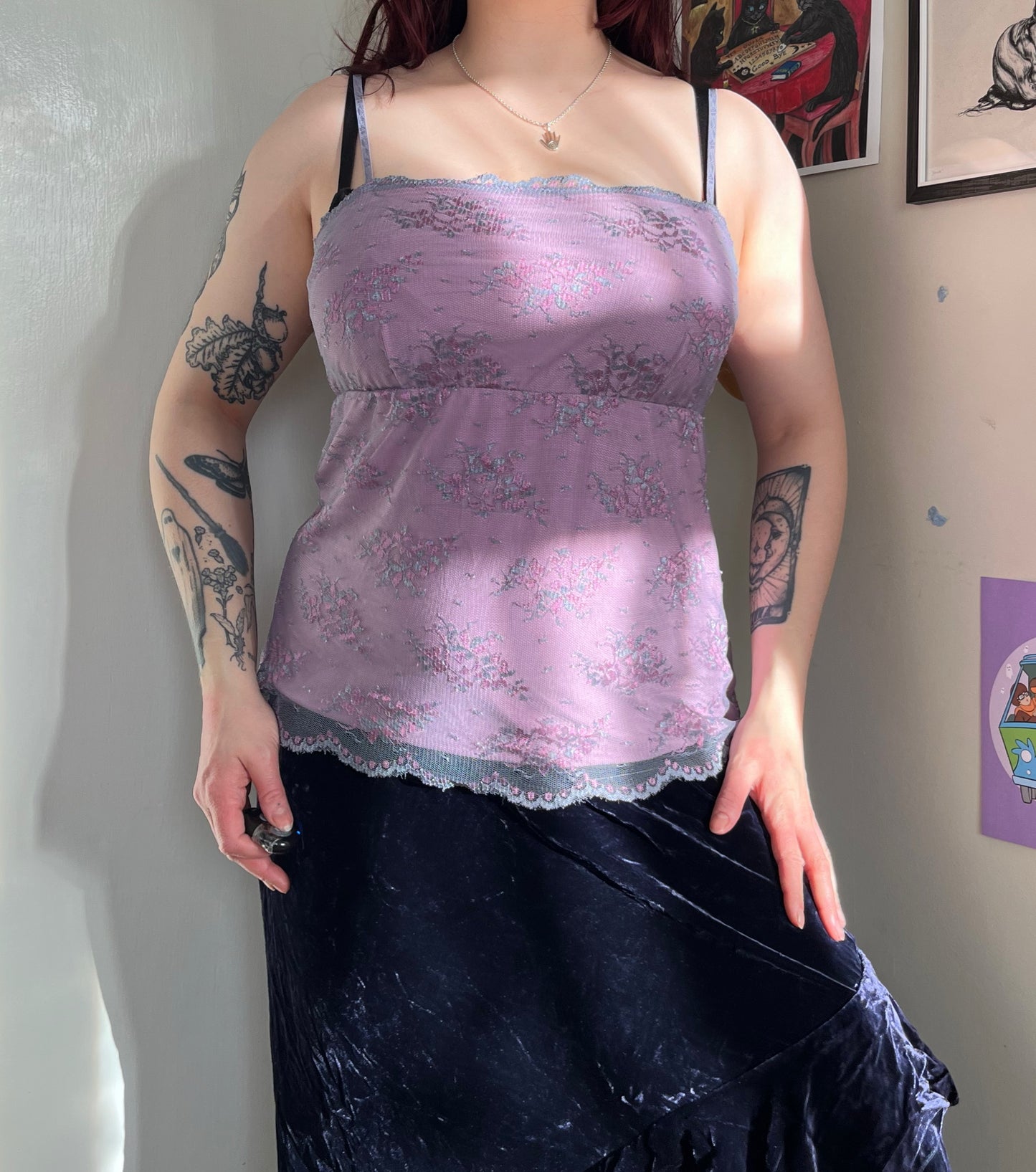 Lace Cami Top - UK 12