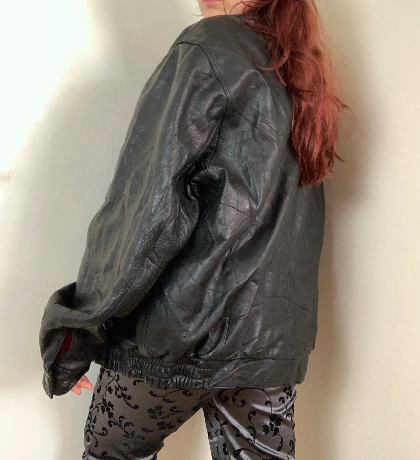 Grace 90s Leather Jacket UK 10-22