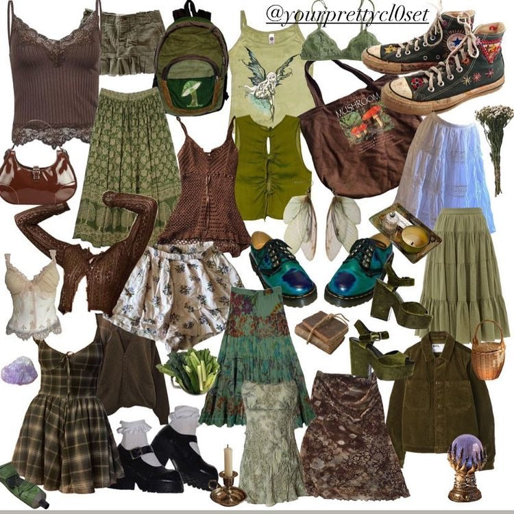 Earthy Whimsy Style Bundle UK 14/16 - 4 Pieces