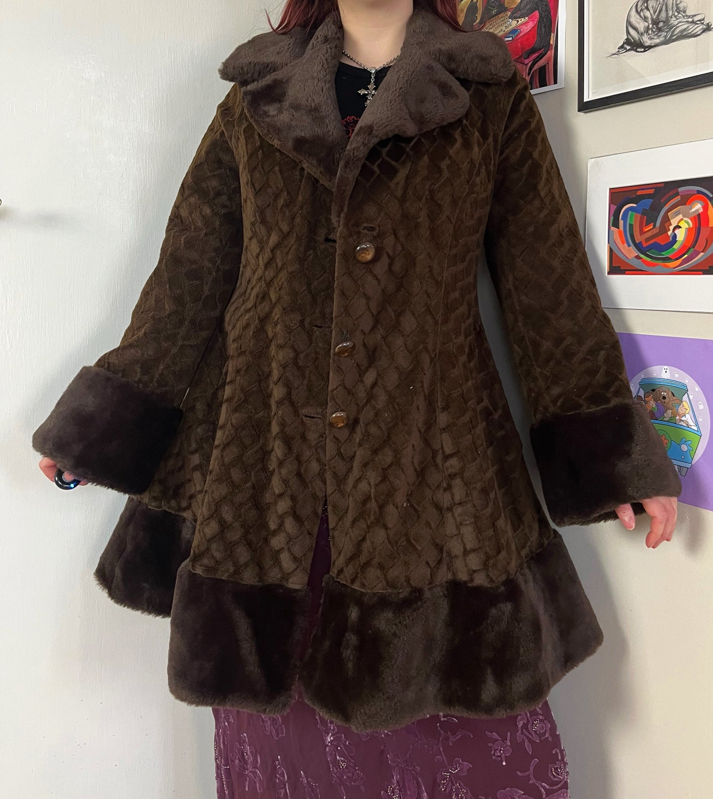 Aurora 1970s Coat UK 12-16
