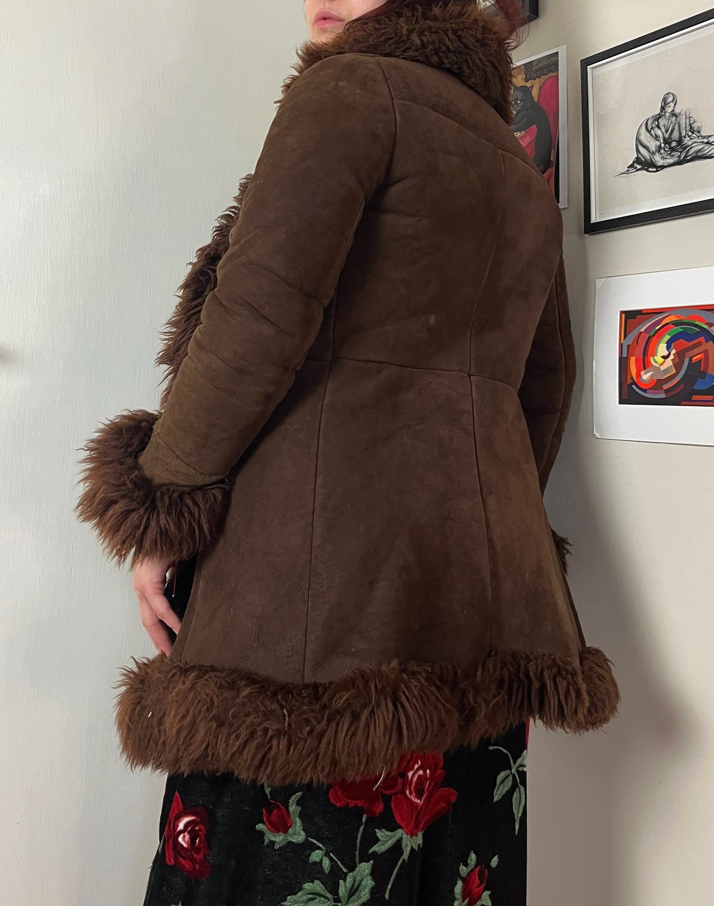 Adrienne Afghan Coat UK 6-8/S