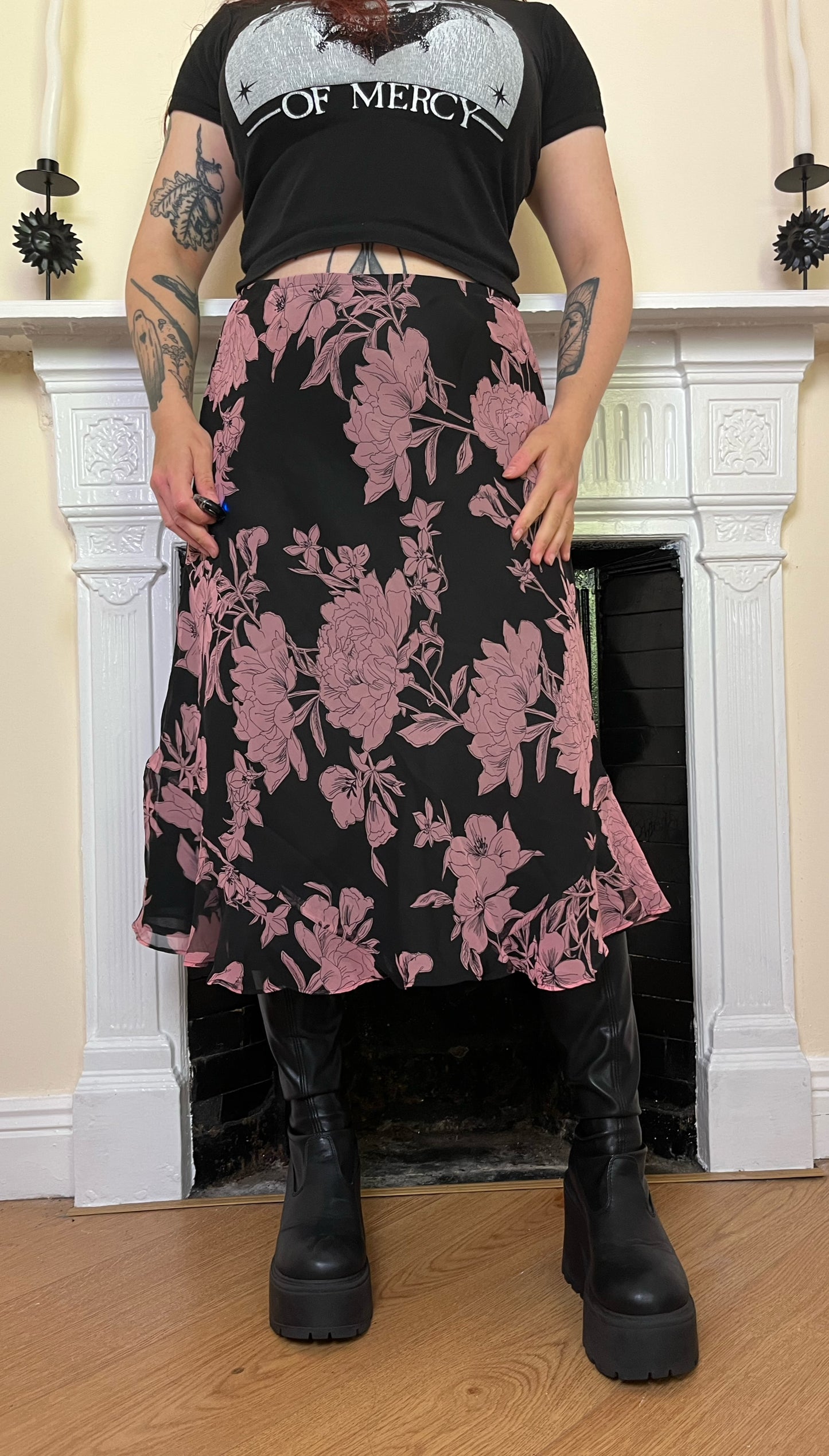Floral Skirt UK 12
