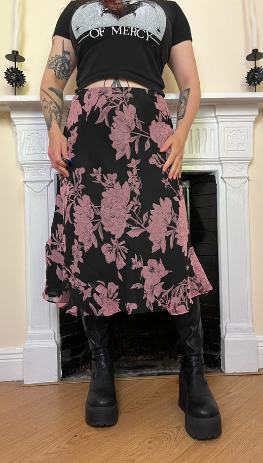 Floral Skirt UK 12